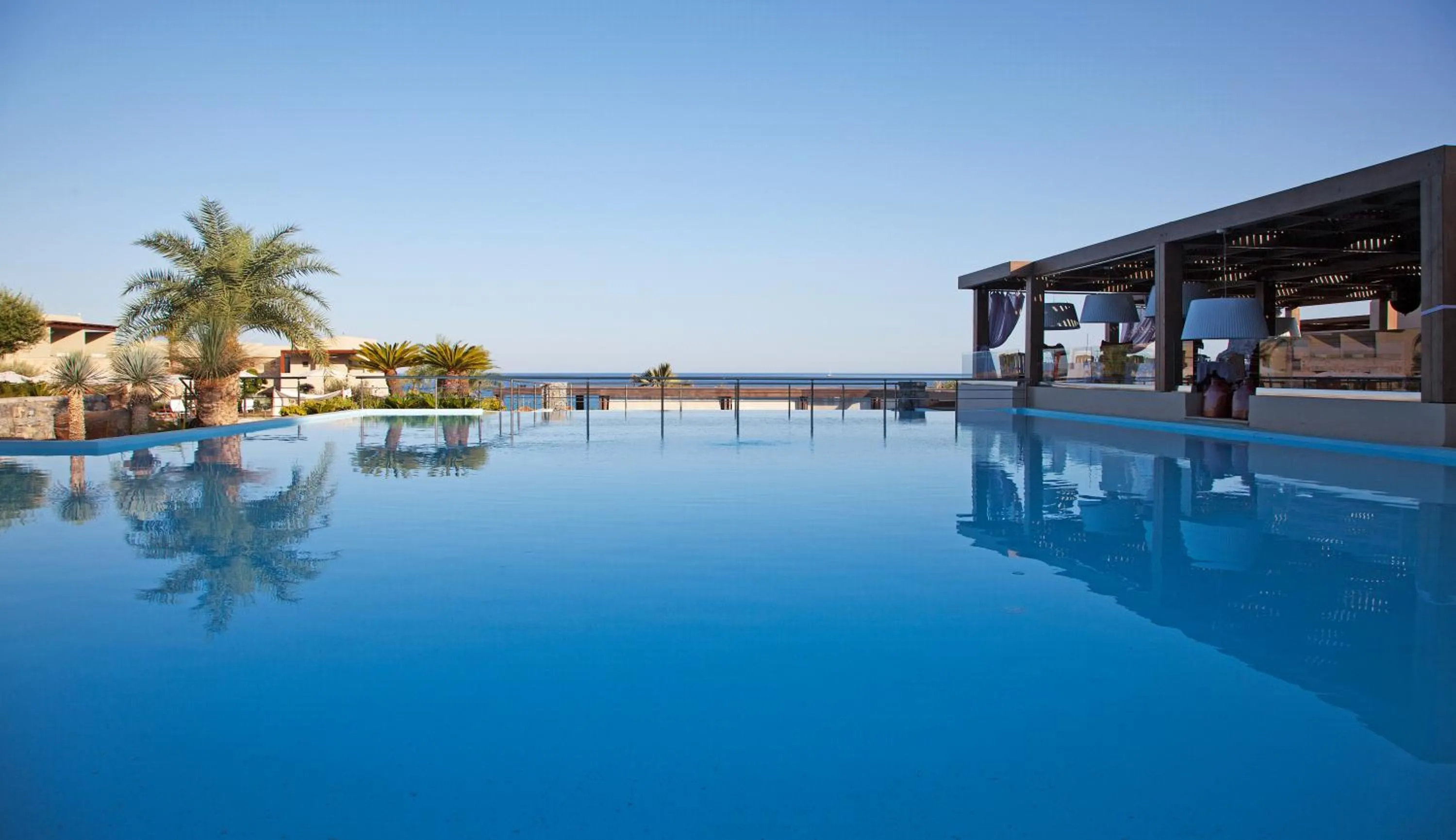 Swimming pool in Aquagrand Artistic Luxury Beach Resort - Adults Only