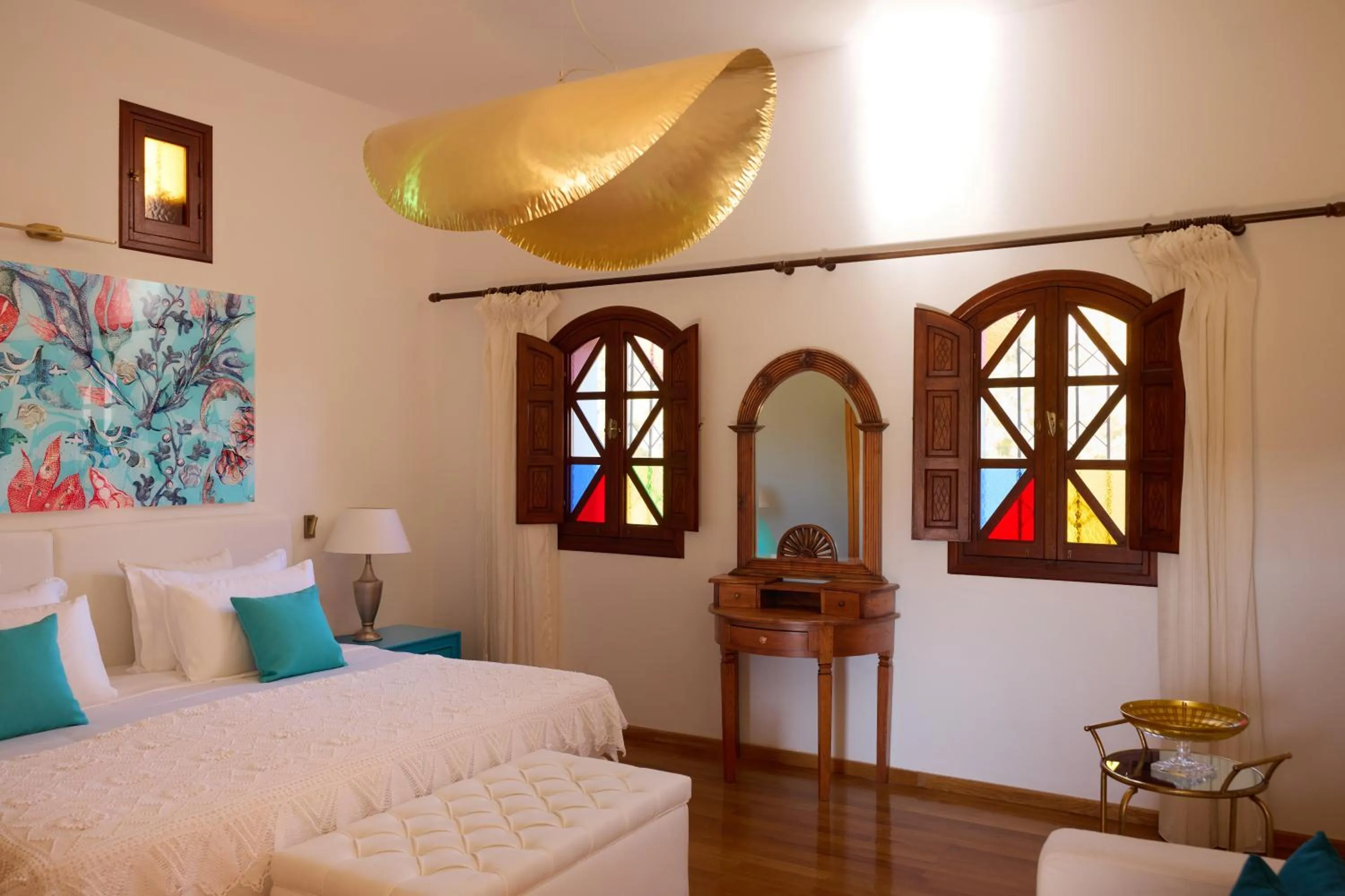 Bed in Aquagrand Artistic Luxury Beach Resort - Adults Only