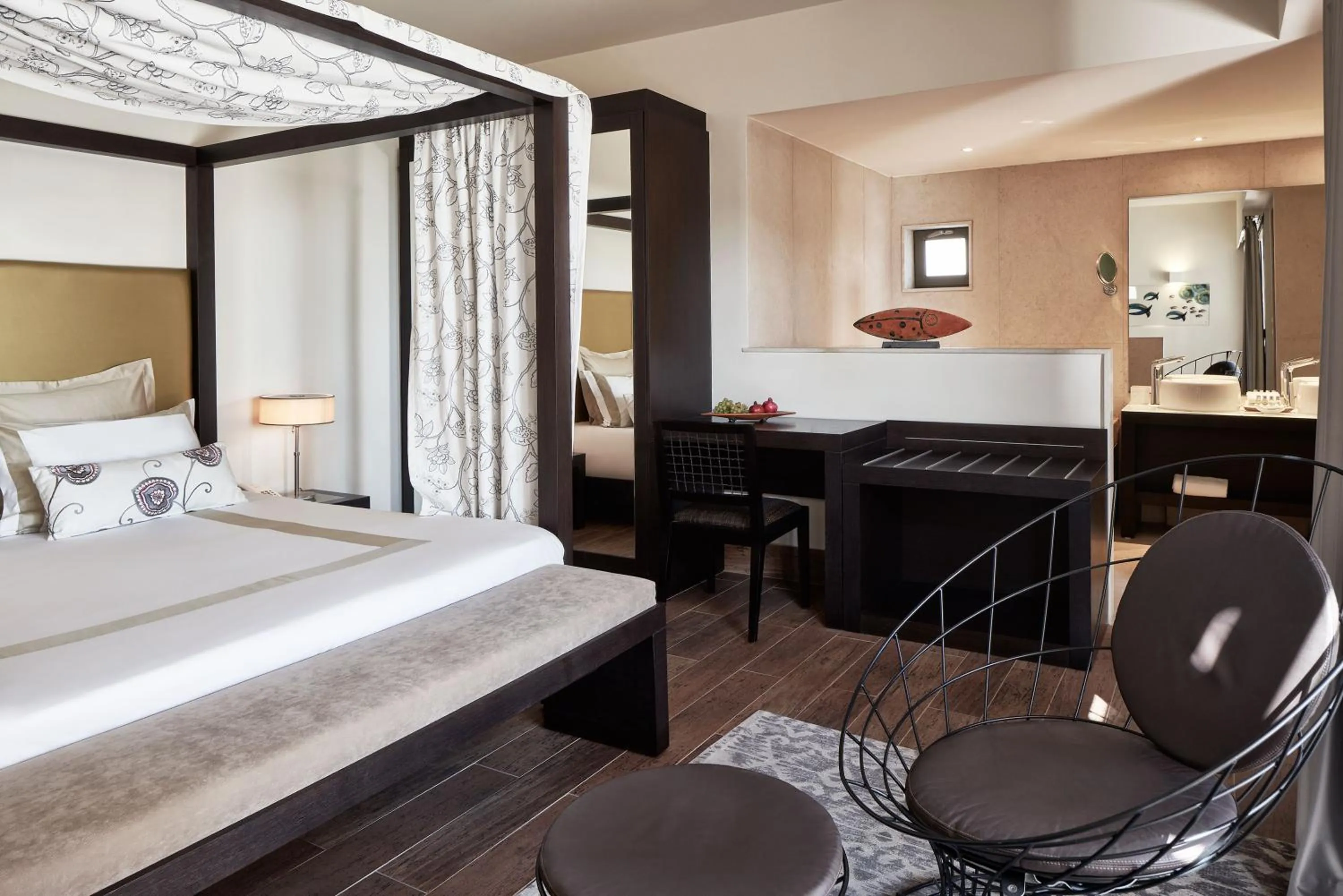 Bedroom, Bed in Aquagrand Artistic Luxury Beach Resort - Adults Only