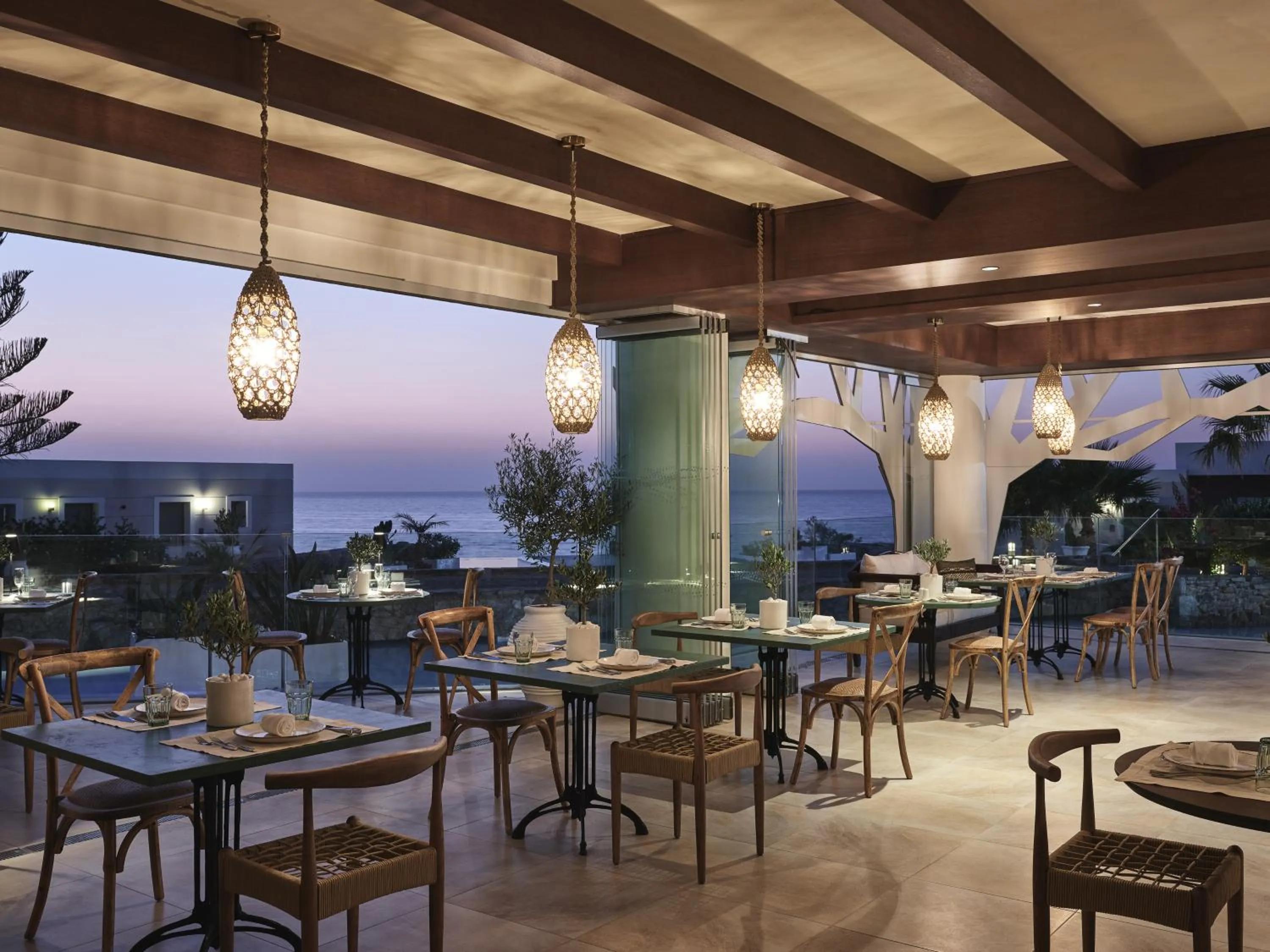 Restaurant/places to eat in The Royal Blue a Luxury Beach Resort