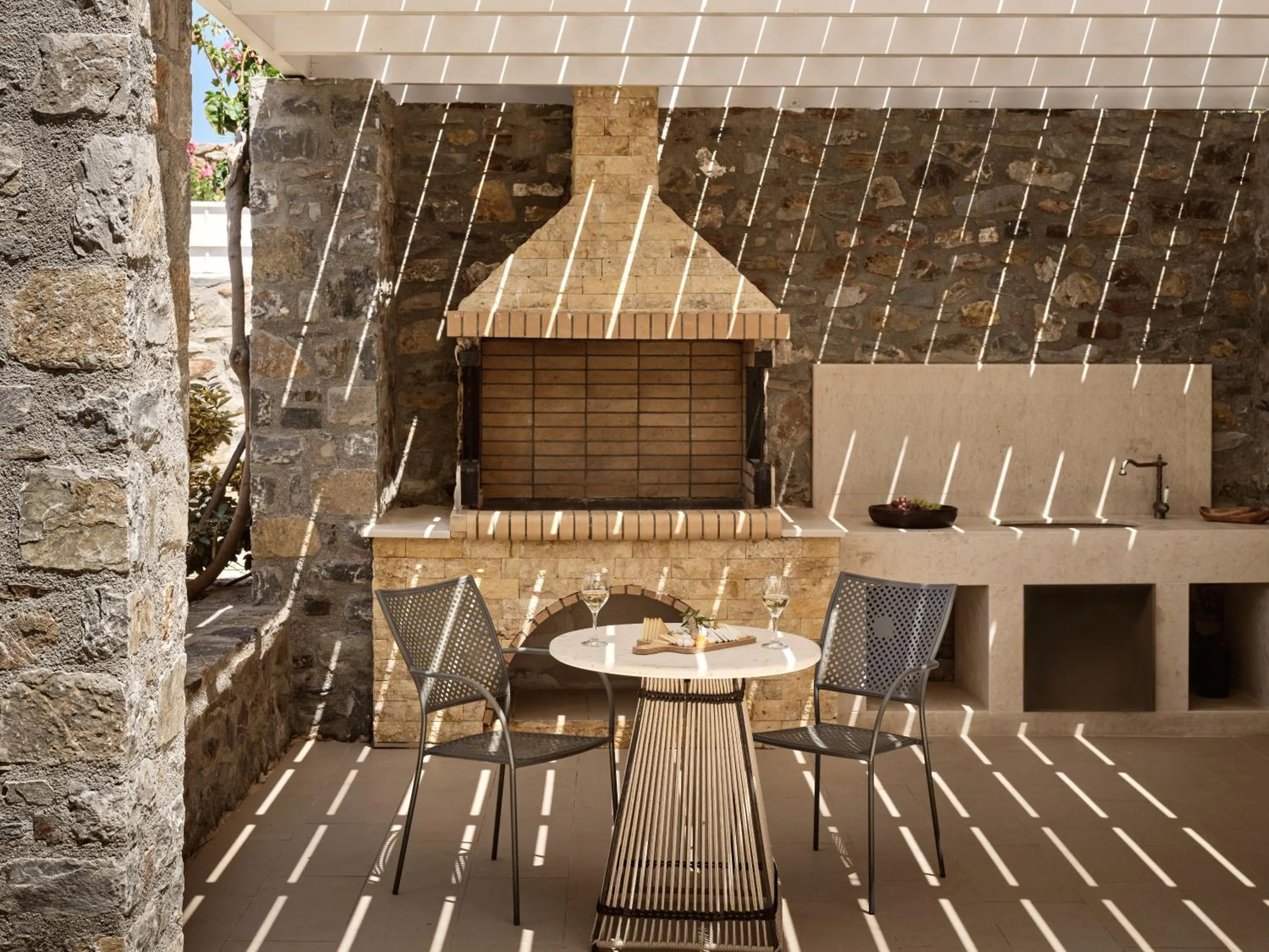 Balcony/Terrace in The Royal Blue a Luxury Beach Resort