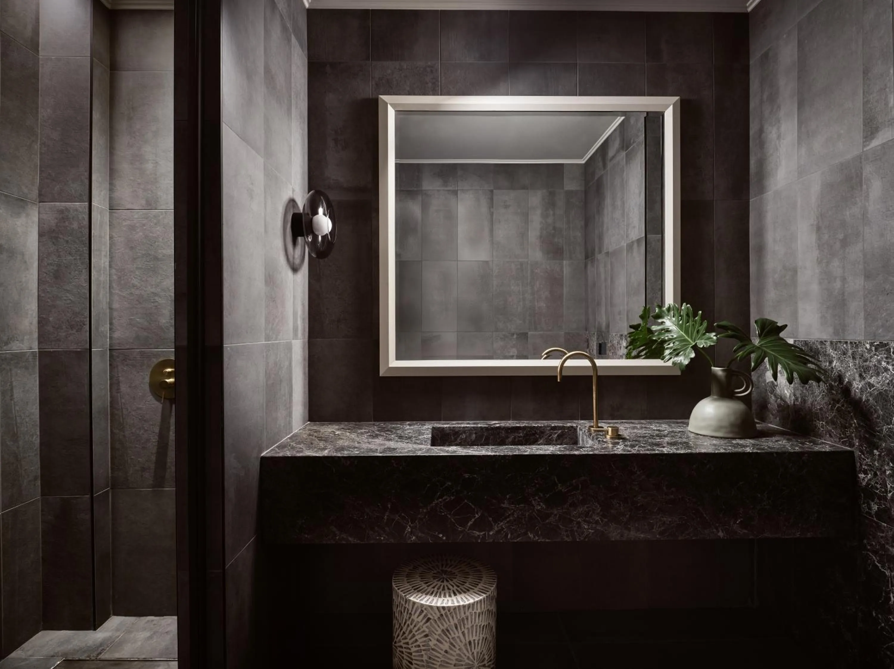 Bathroom in The Royal Blue a Luxury Beach Resort