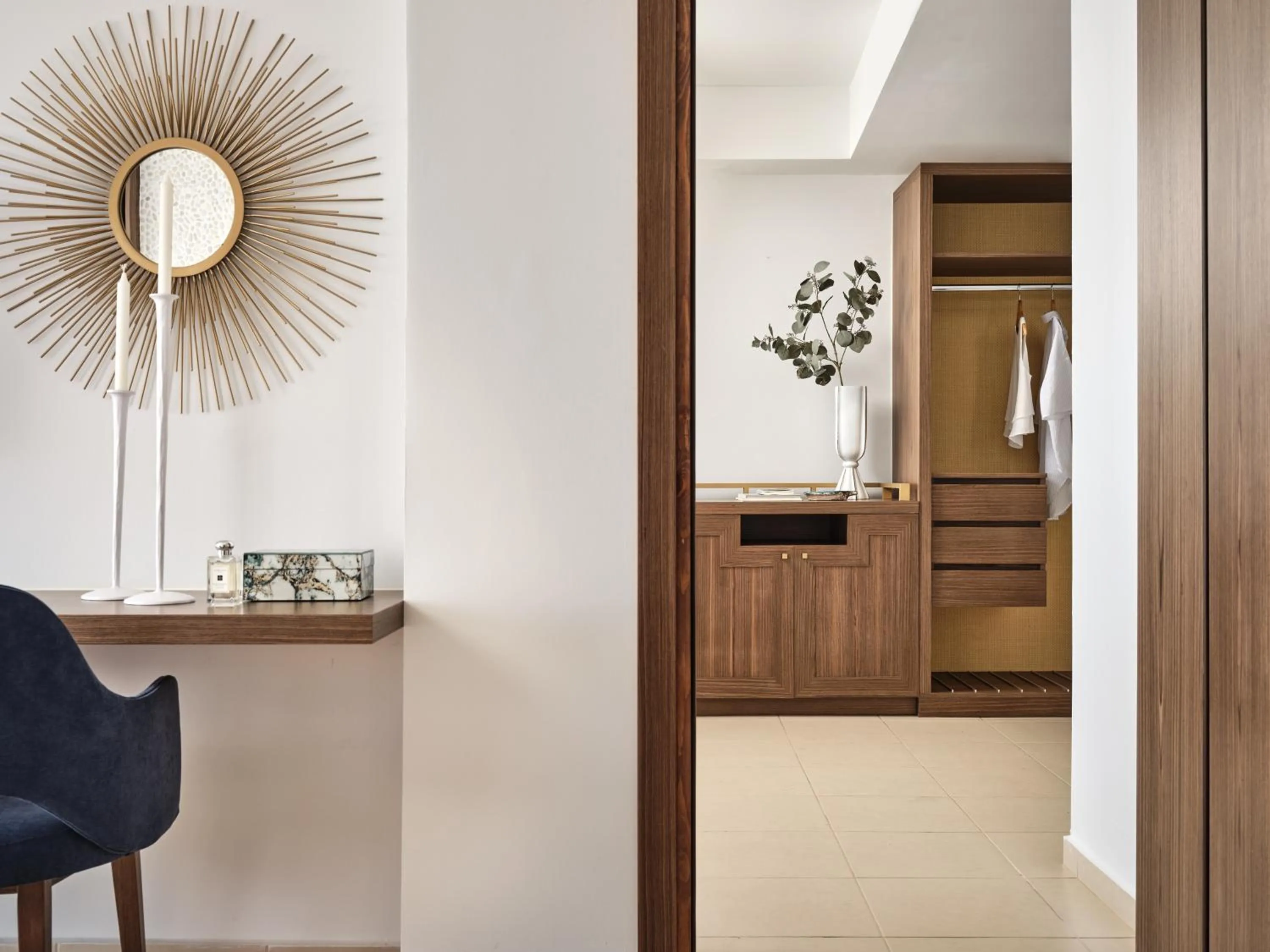 Bedroom in The Royal Blue a Luxury Beach Resort