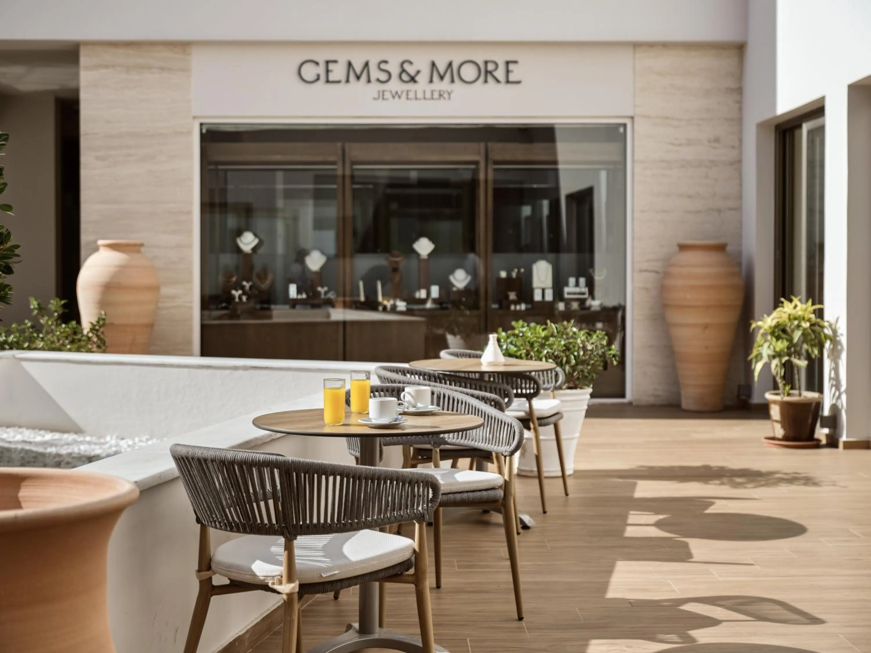 Lounge or bar in The Royal Blue a Luxury Beach Resort