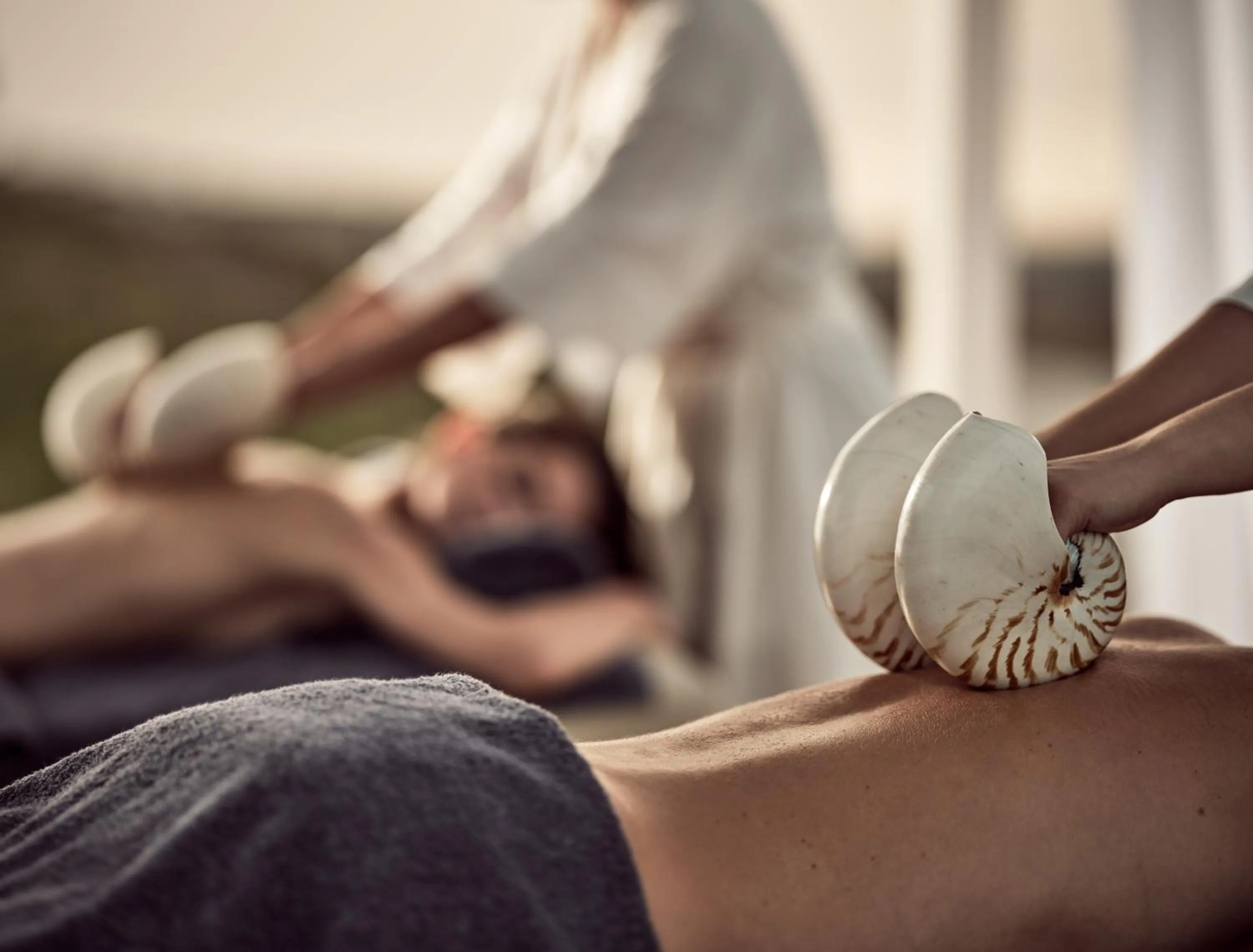 Massage in The Royal Blue a Luxury Beach Resort