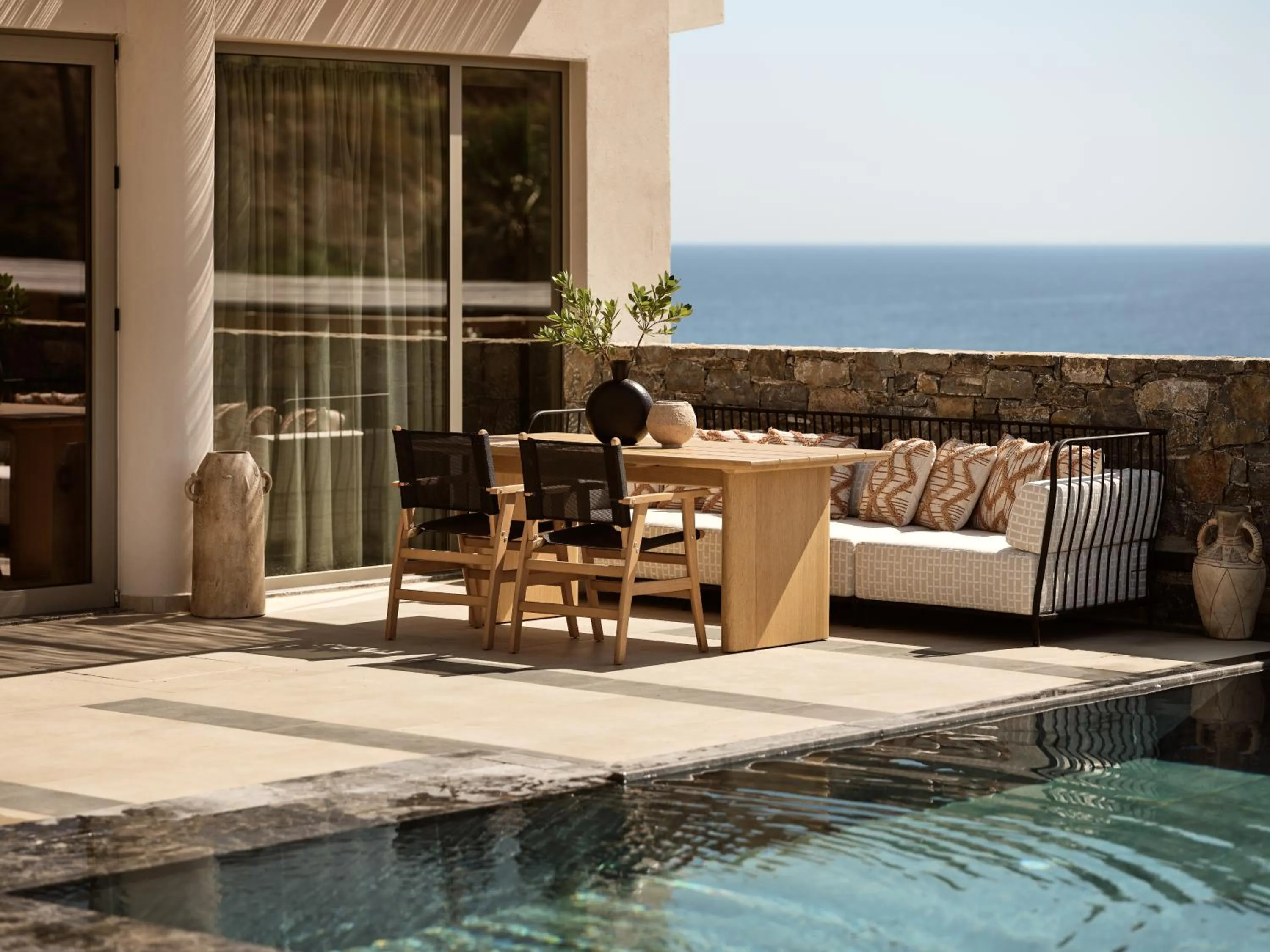 Balcony/Terrace in The Royal Blue a Luxury Beach Resort