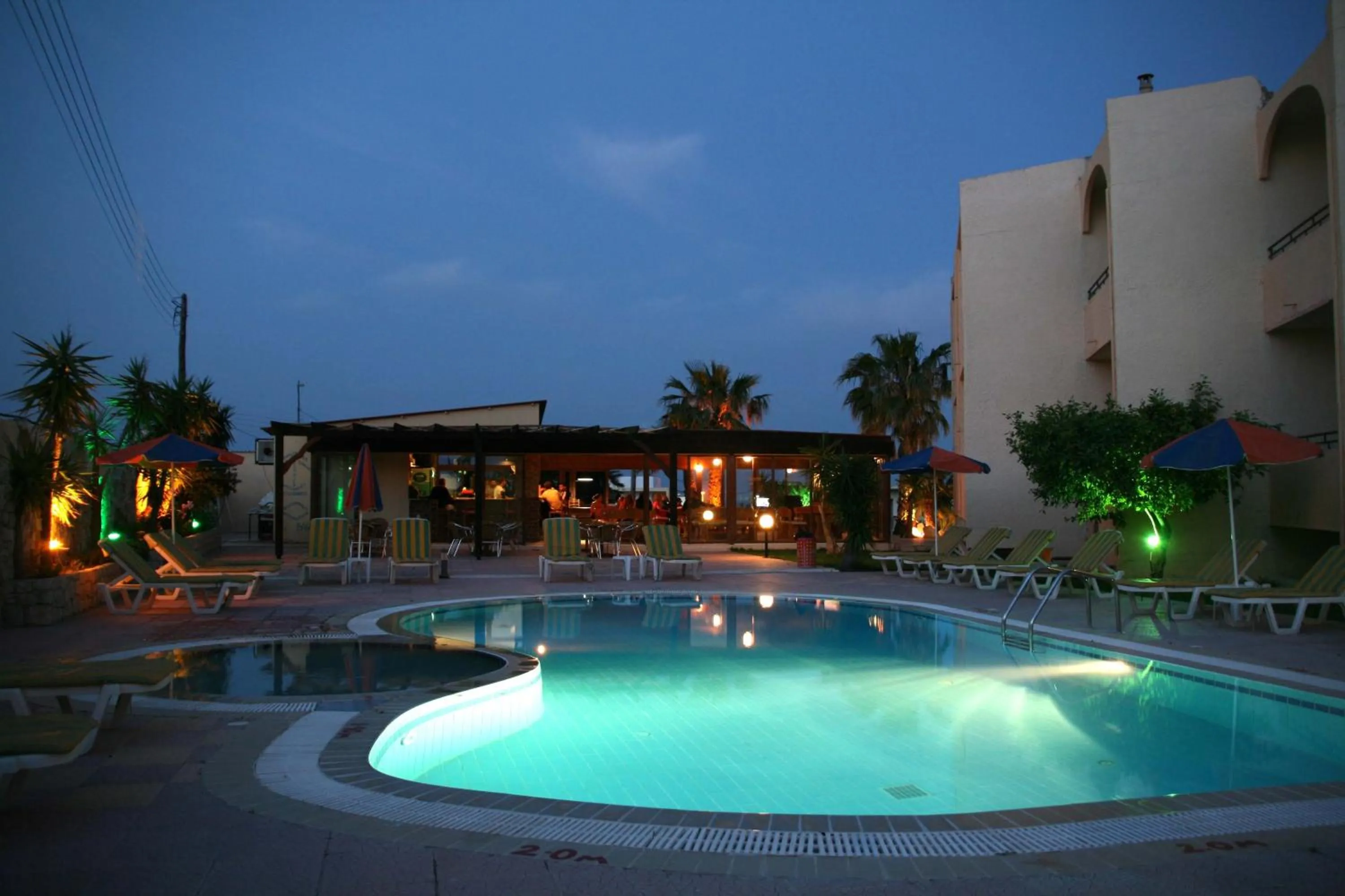 Swimming pool in Sevastos Studios