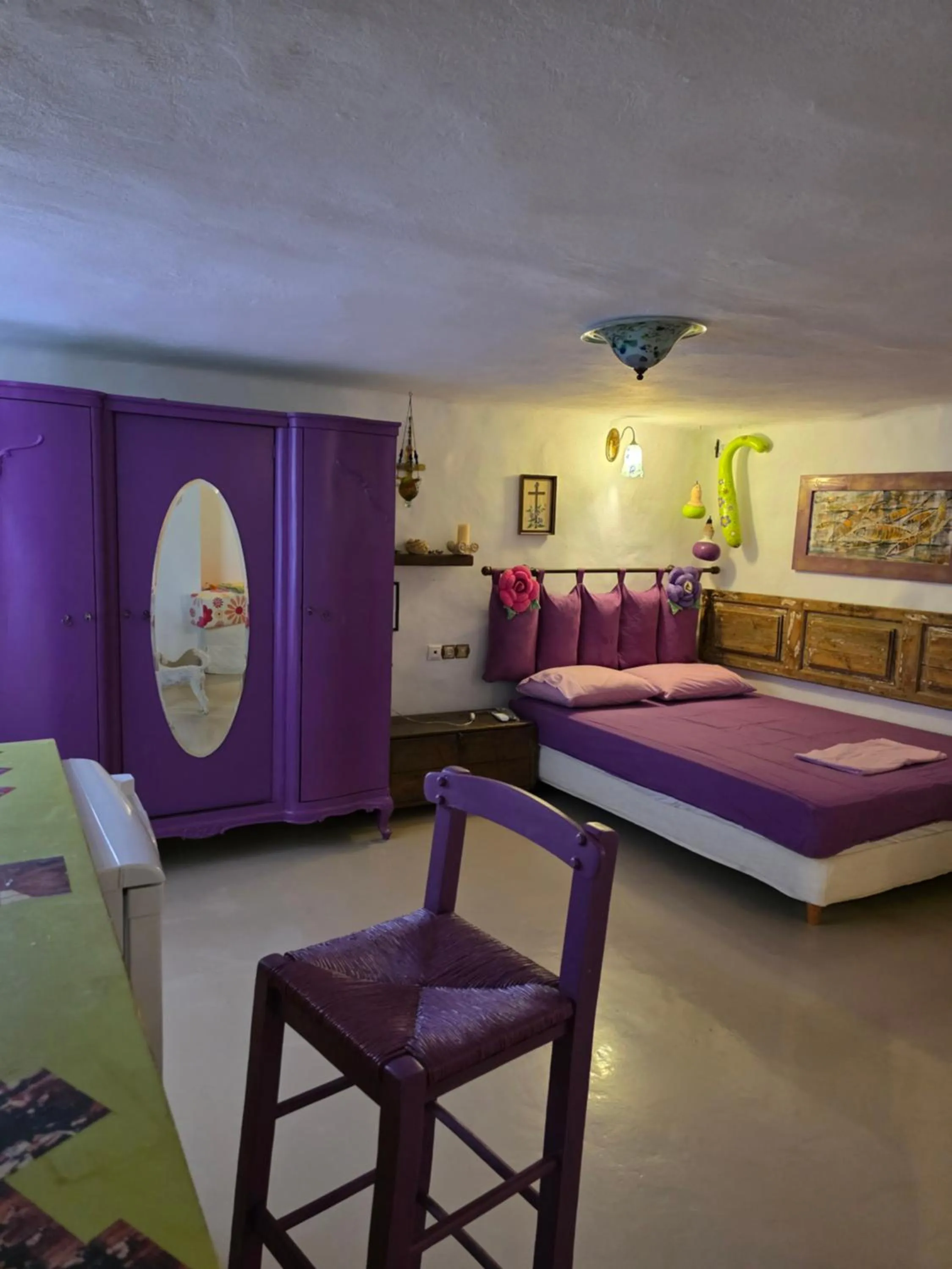 Bedroom, Bed in Anthippi