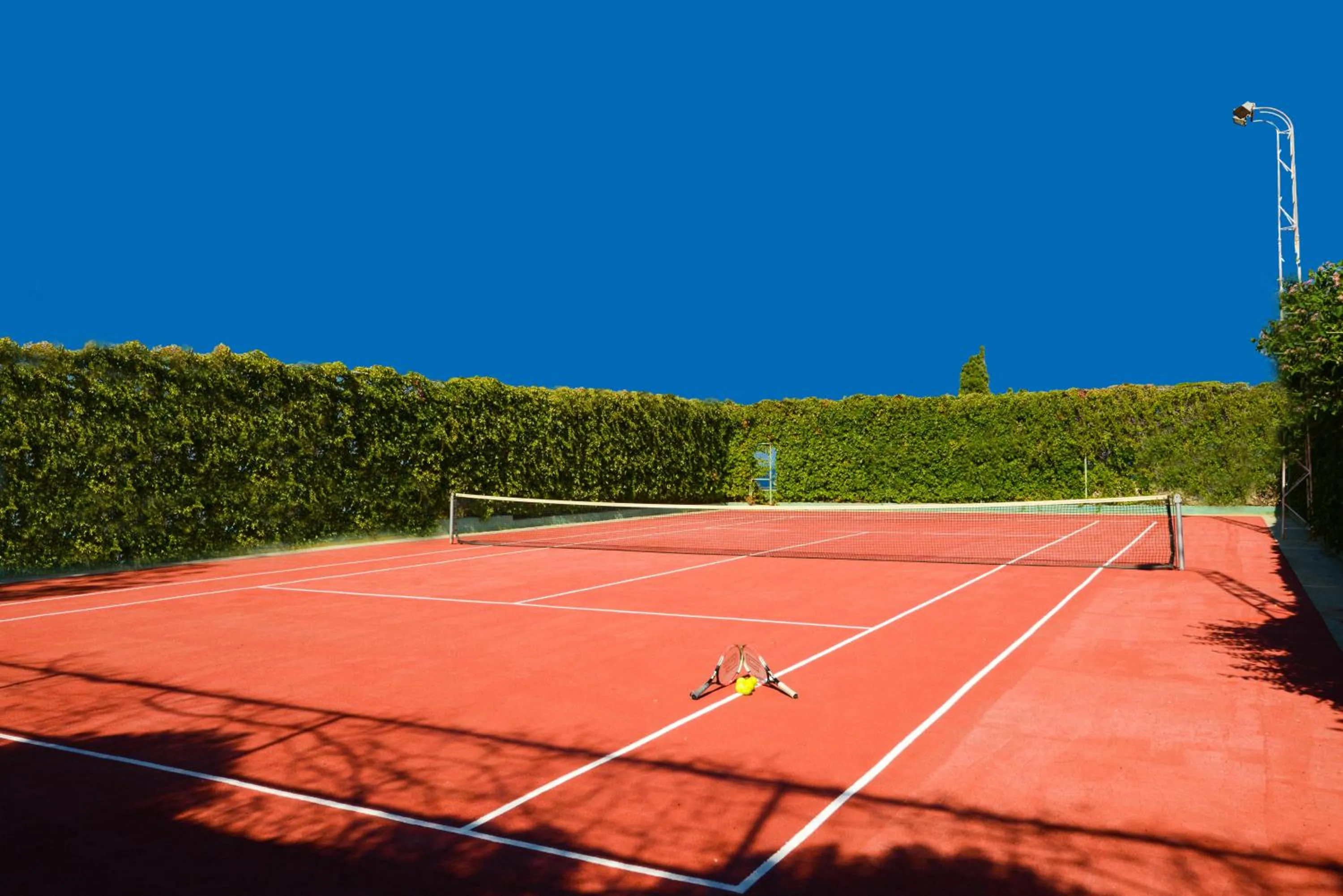 Tennis court in Ida Village