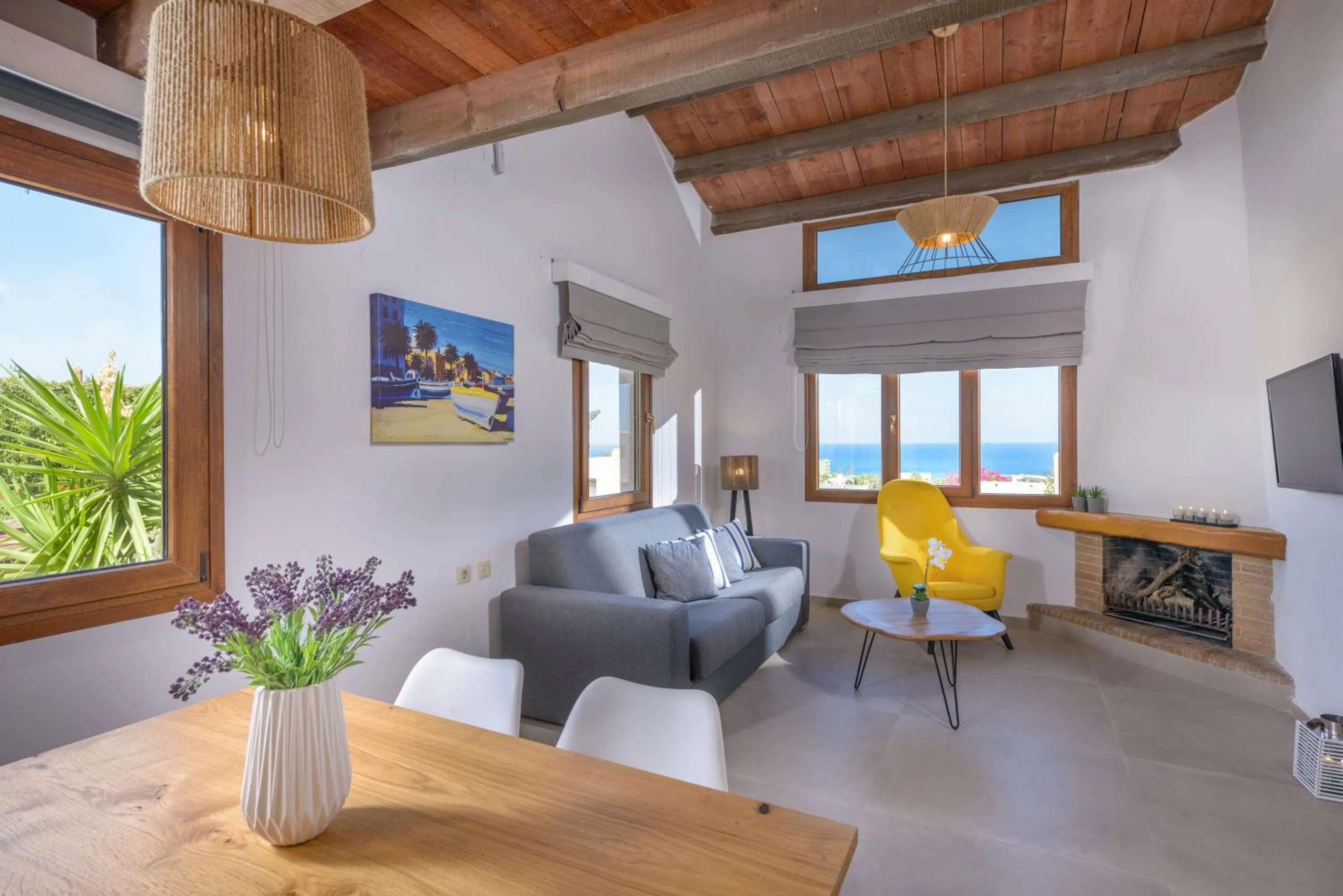 Living room in Ida Village