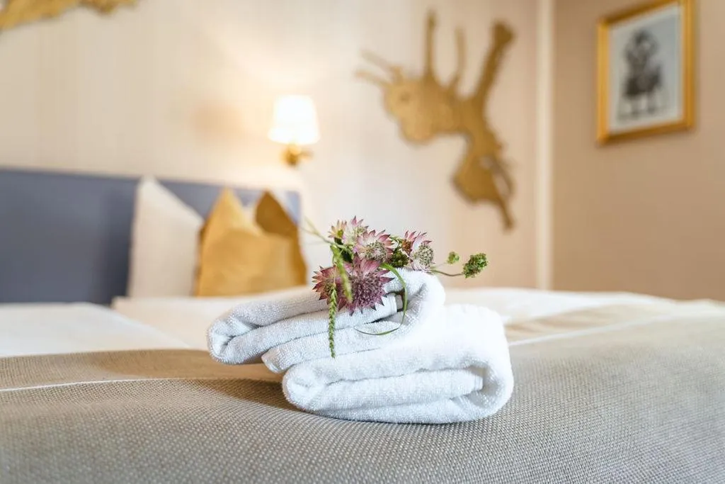 Decorative detail, Bed in Pirnscher Hof - Hotel Garni