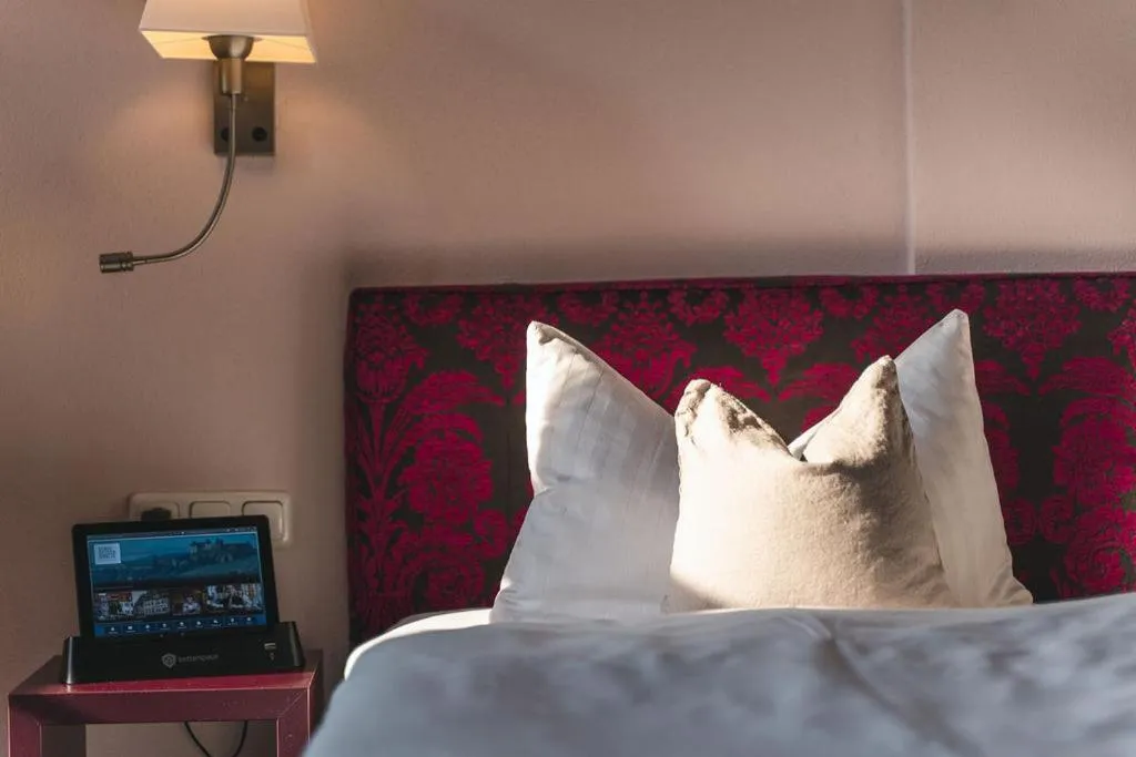 Decorative detail, Bed in Pirnscher Hof - Hotel Garni