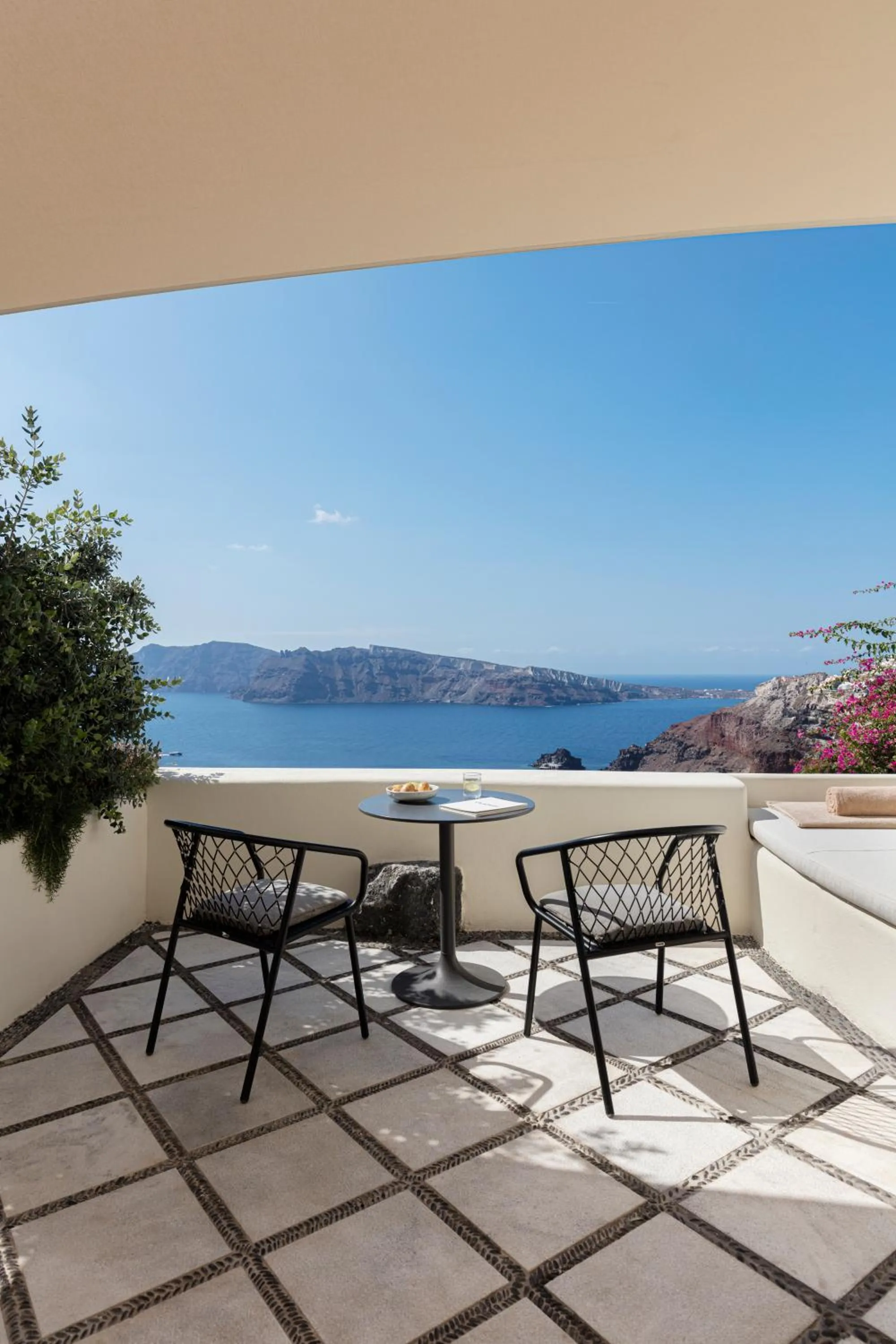Patio in Canaves Oia Suites - Small Luxury Hotels of the World