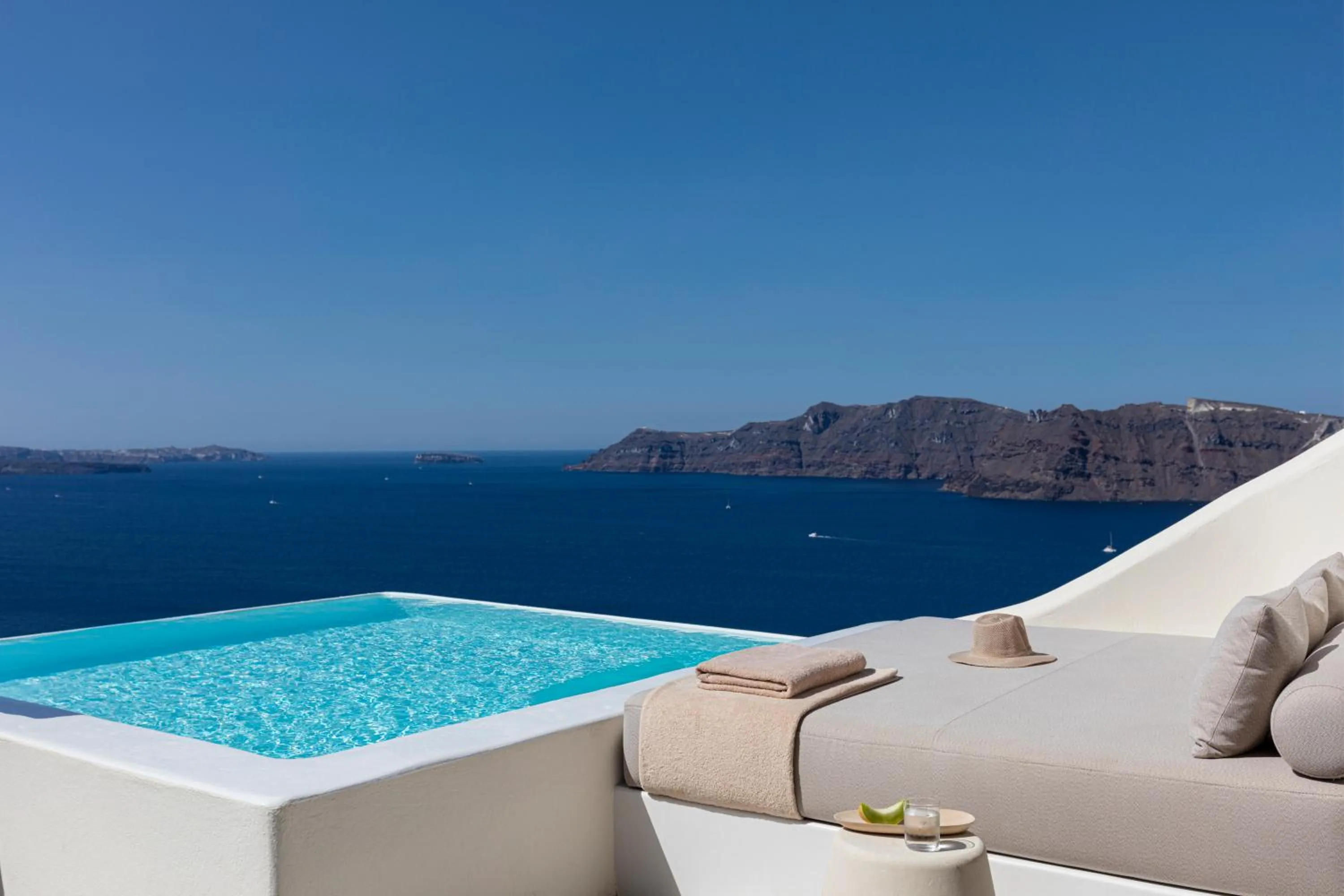Patio in Canaves Oia Suites - Small Luxury Hotels of the World