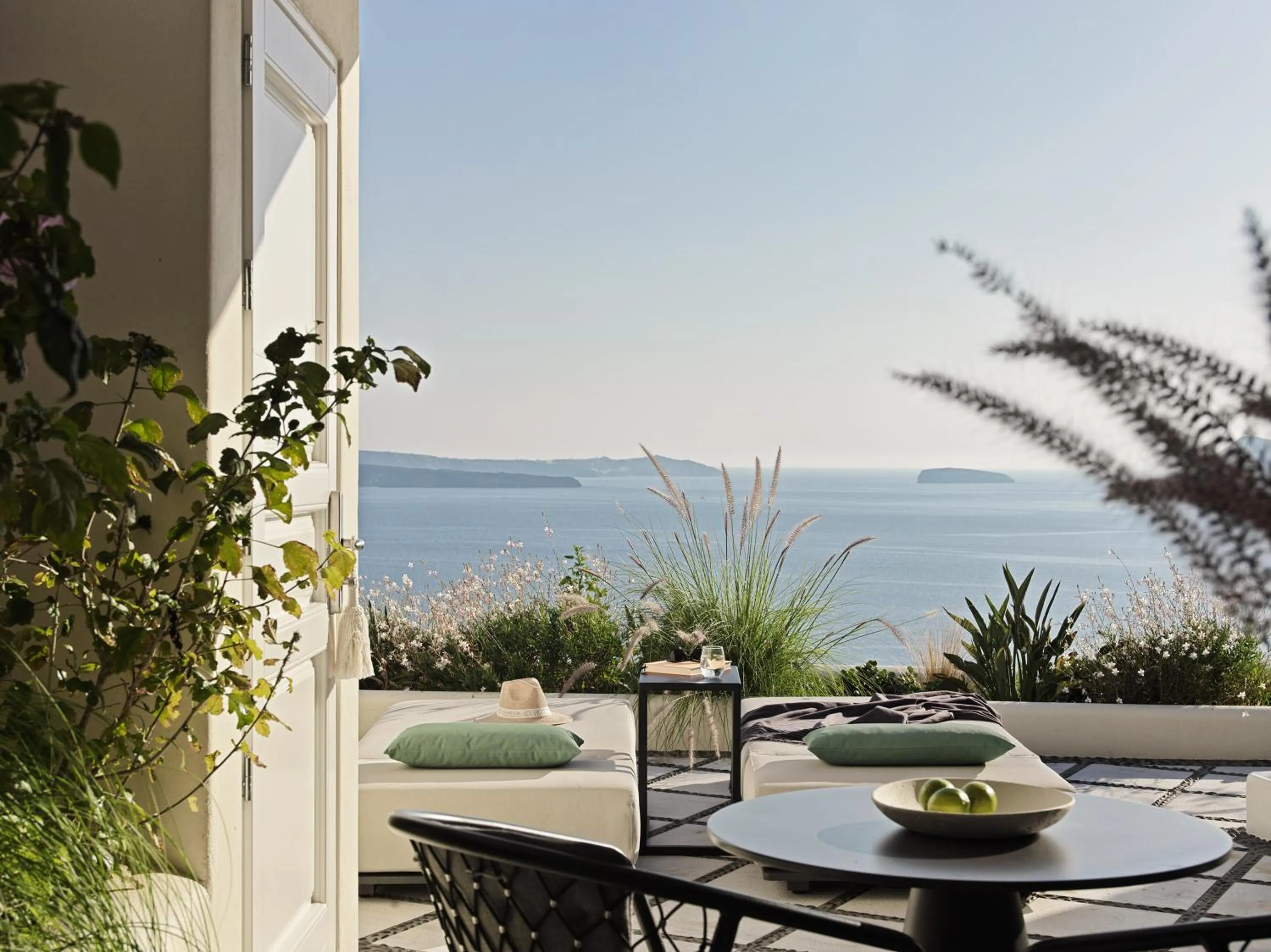 Patio in Canaves Oia Suites - Small Luxury Hotels of the World