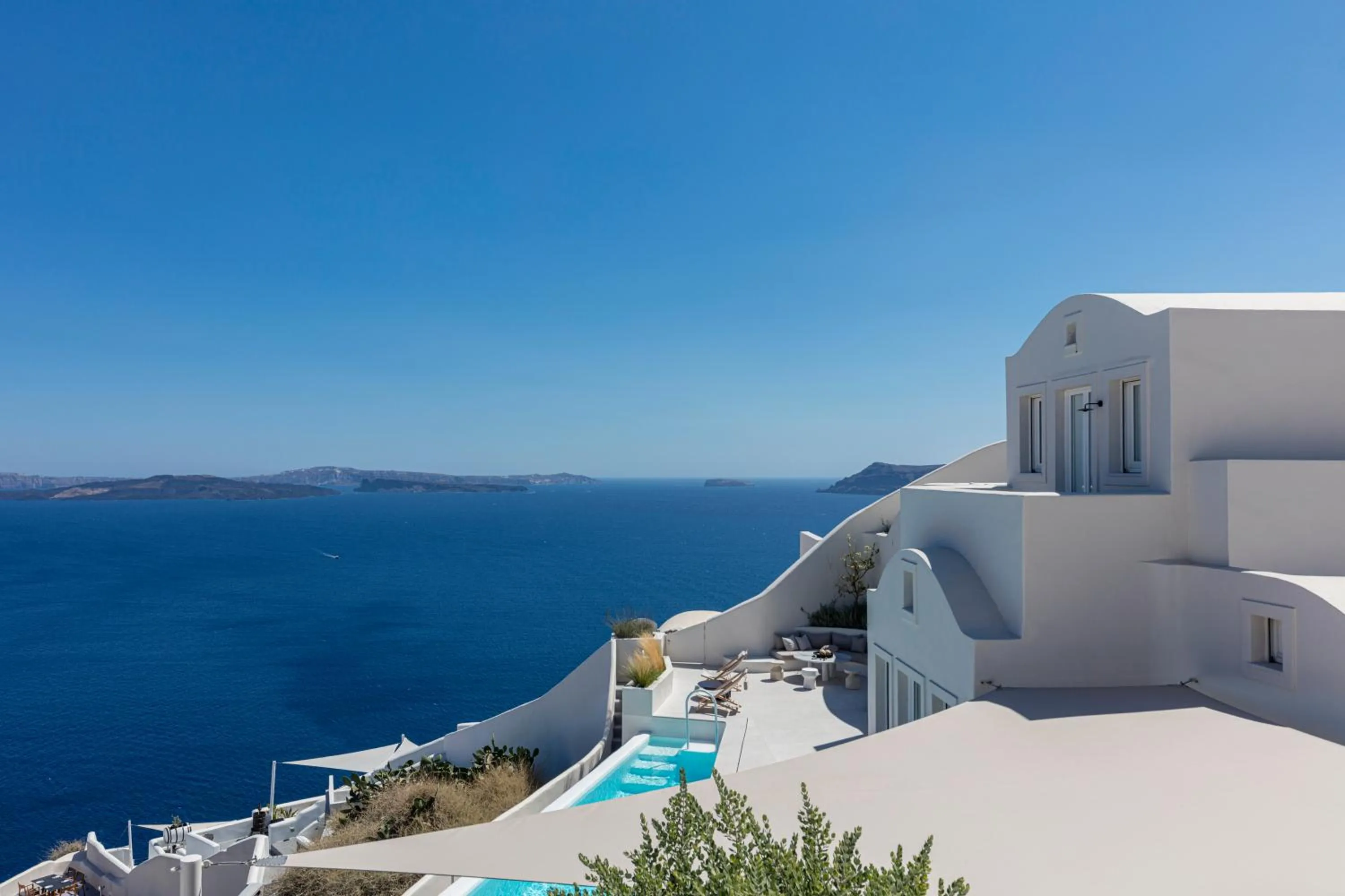 Property building in Canaves Oia Suites - Small Luxury Hotels of the World