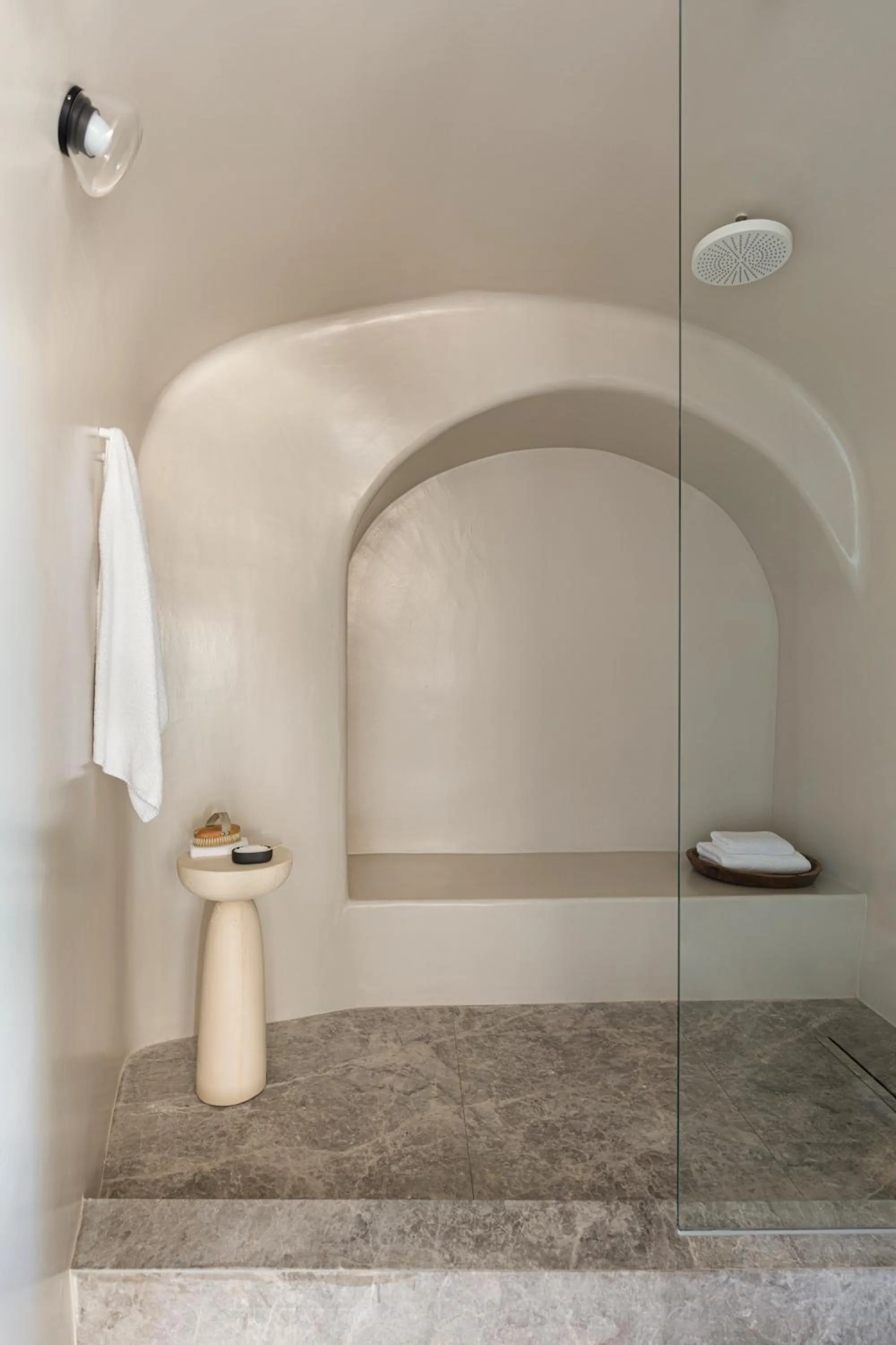 Shower in Canaves Oia Suites - Small Luxury Hotels of the World