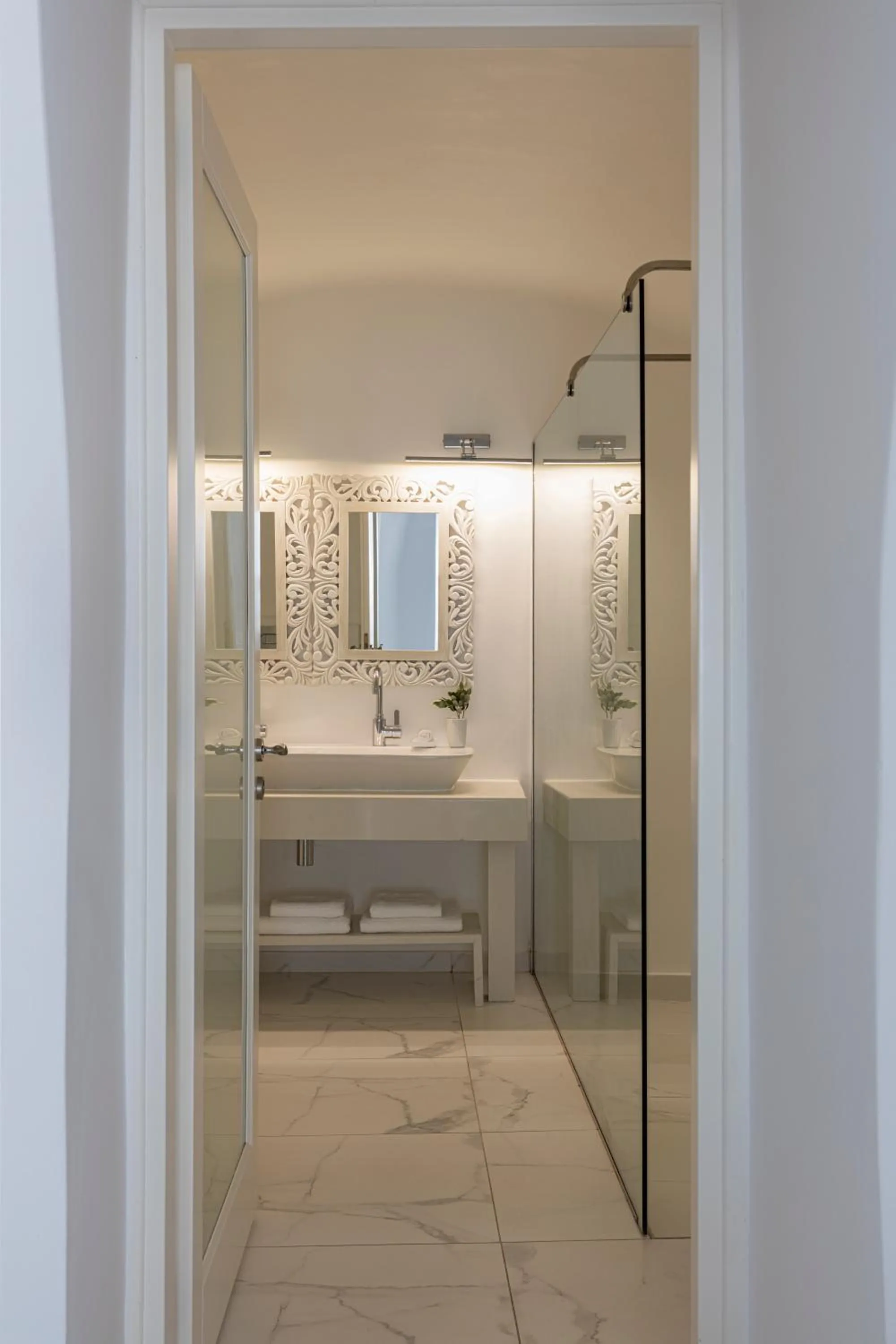 Bathroom in Canaves Oia Suites - Small Luxury Hotels of the World