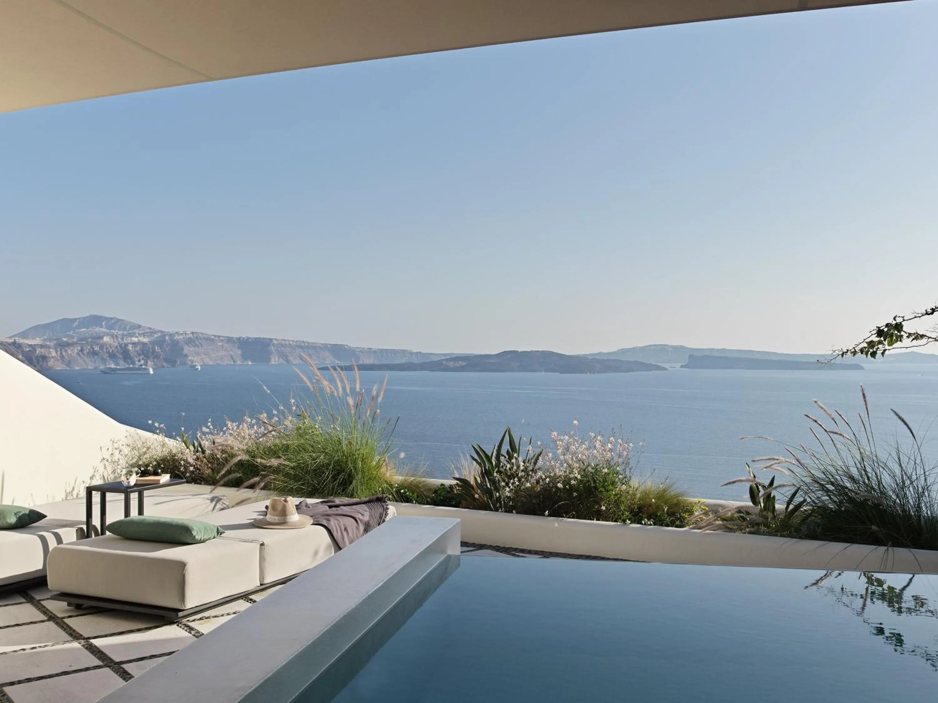 Patio in Canaves Oia Suites - Small Luxury Hotels of the World