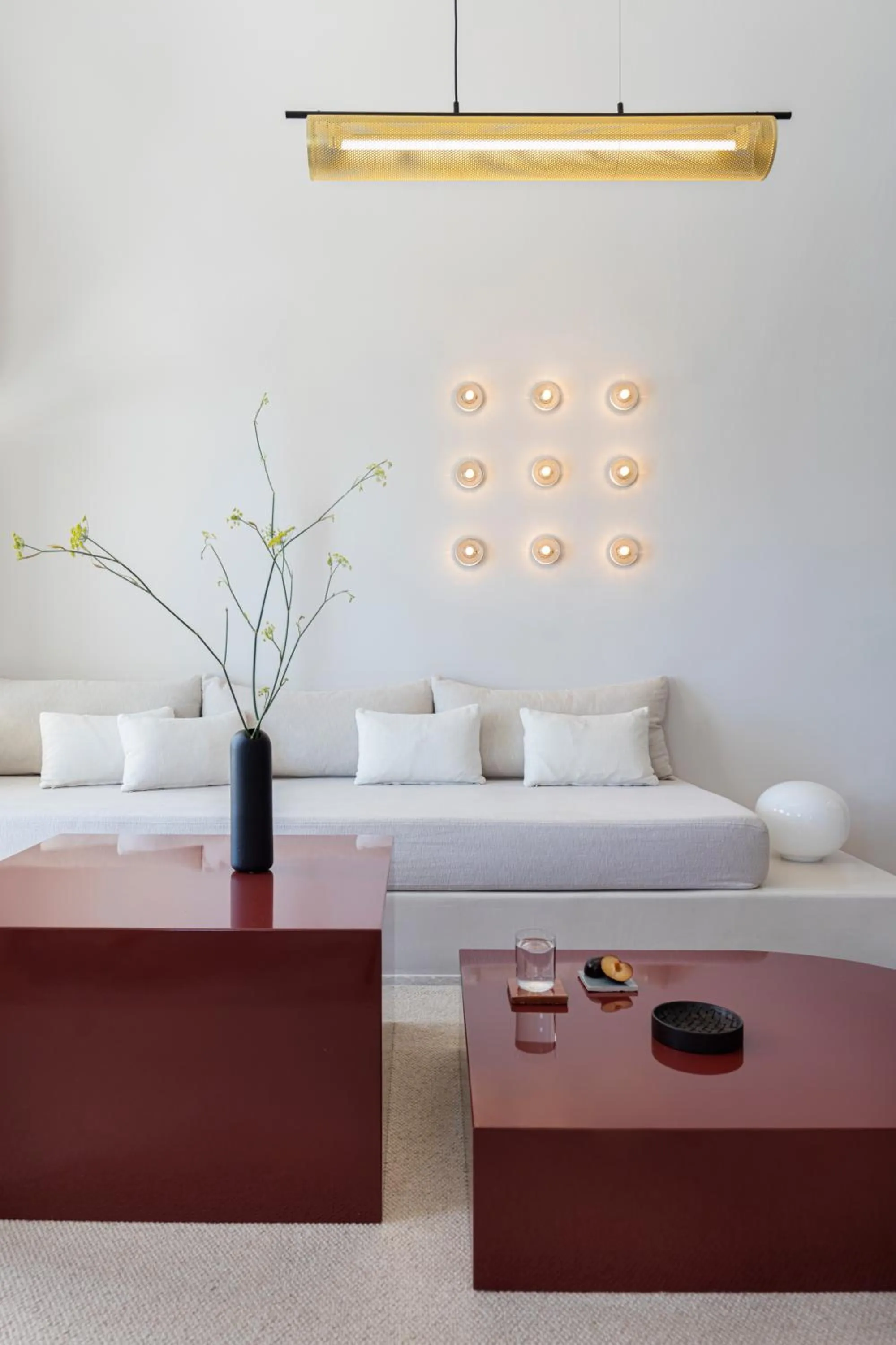 Living room, Bed in Canaves Oia Suites - Small Luxury Hotels of the World