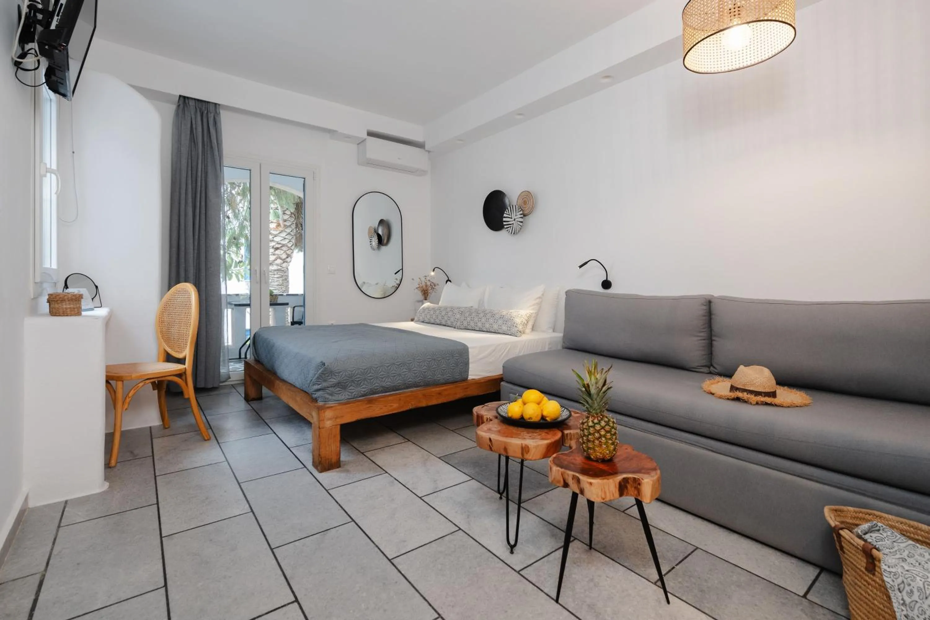 Bed in Sea View Apartments & Studios