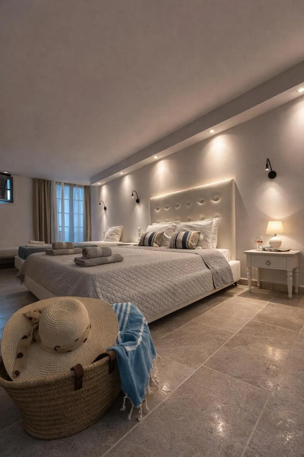 Bed in Sea View Apartments & Studios