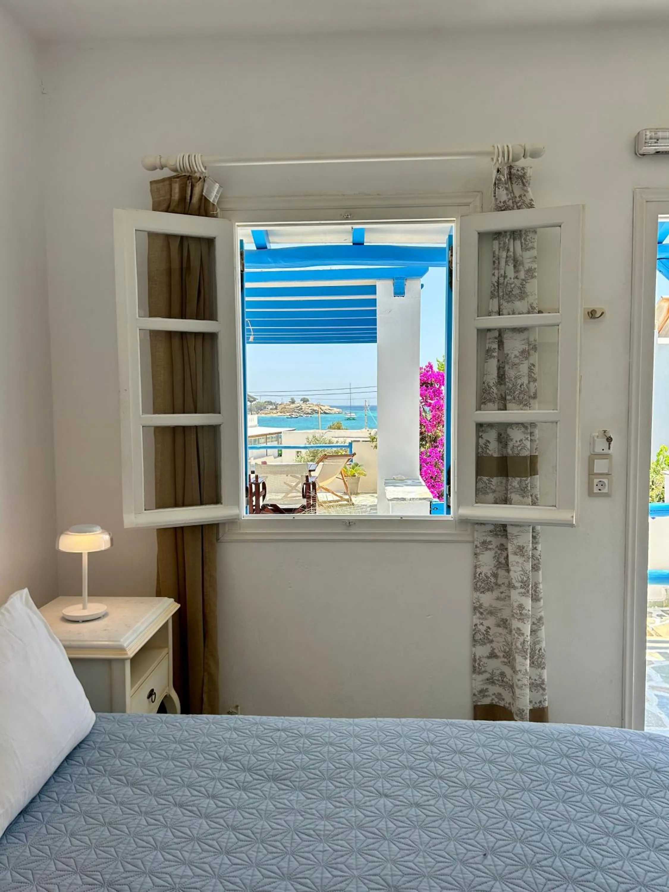 Bed in Sea View Apartments & Studios