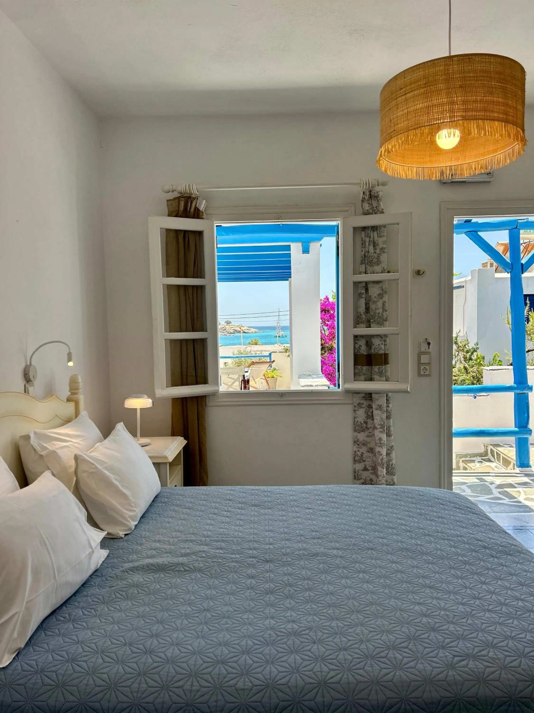 Bed in Sea View Apartments & Studios