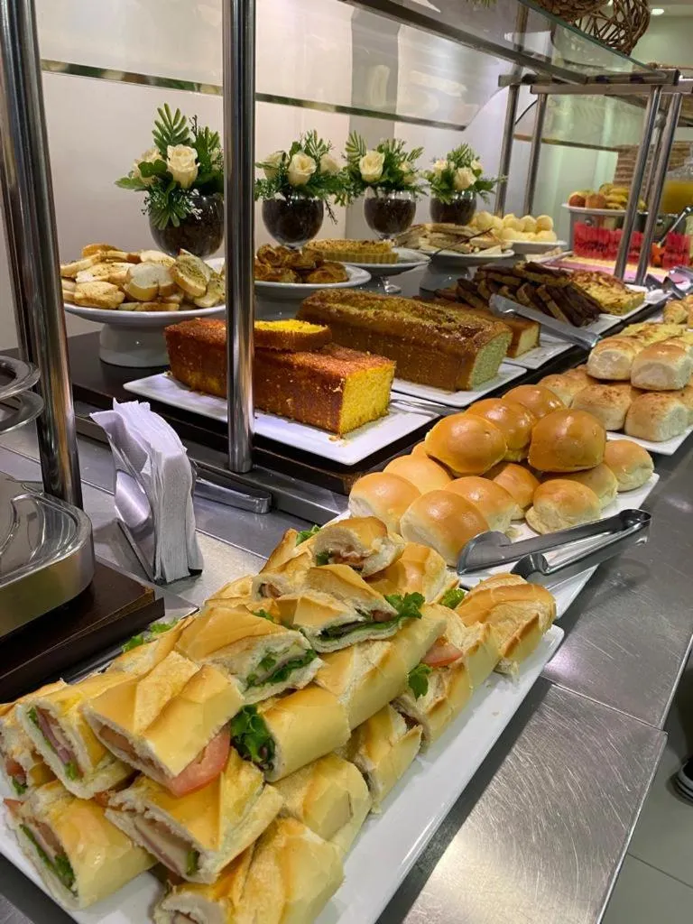 Breakfast in Hotel Palace Santarém Brasil