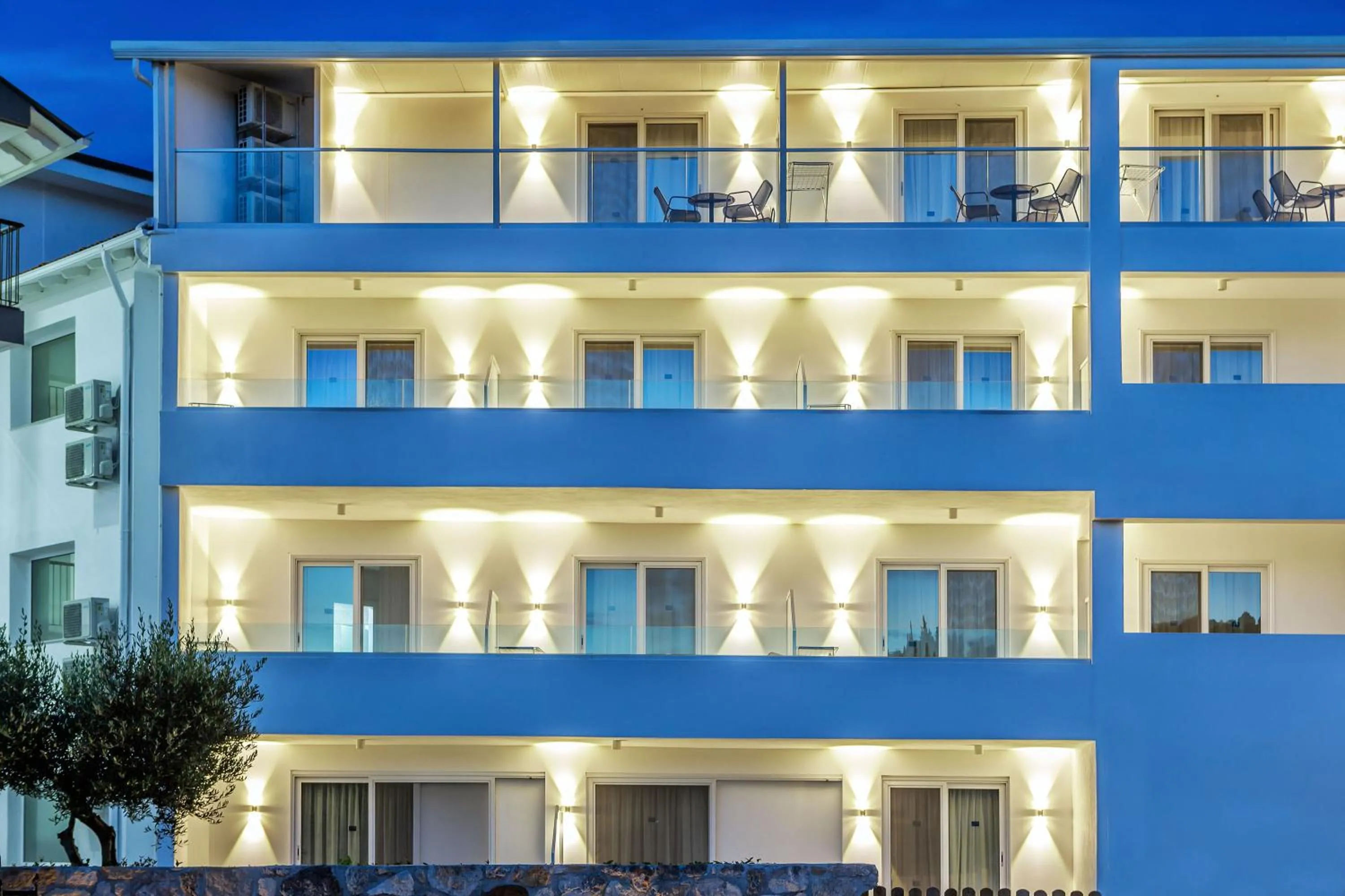 Floor plan in Hotel Kriopigi