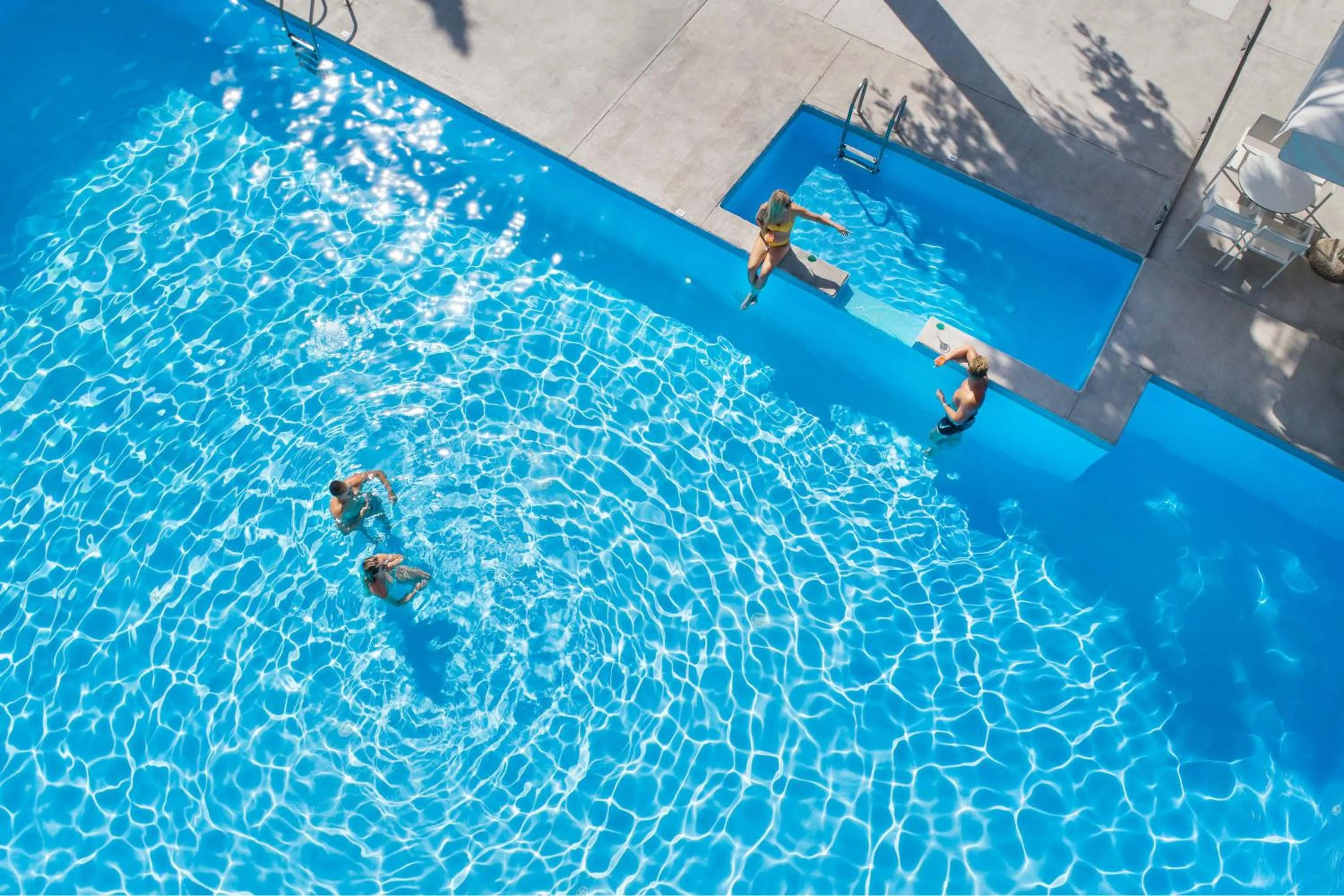 group of guests in Hotel Kriopigi