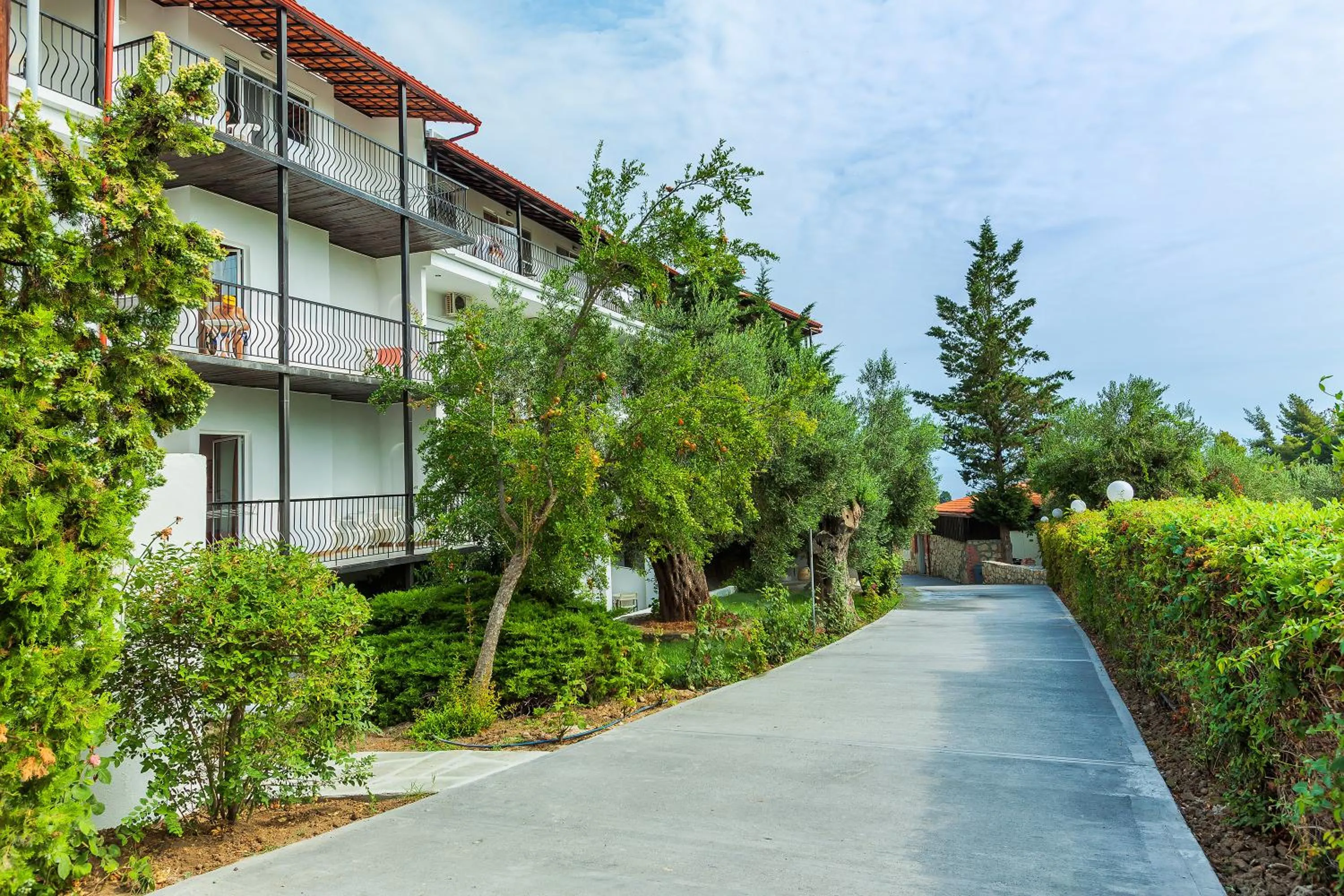 Patio in Hotel Kriopigi