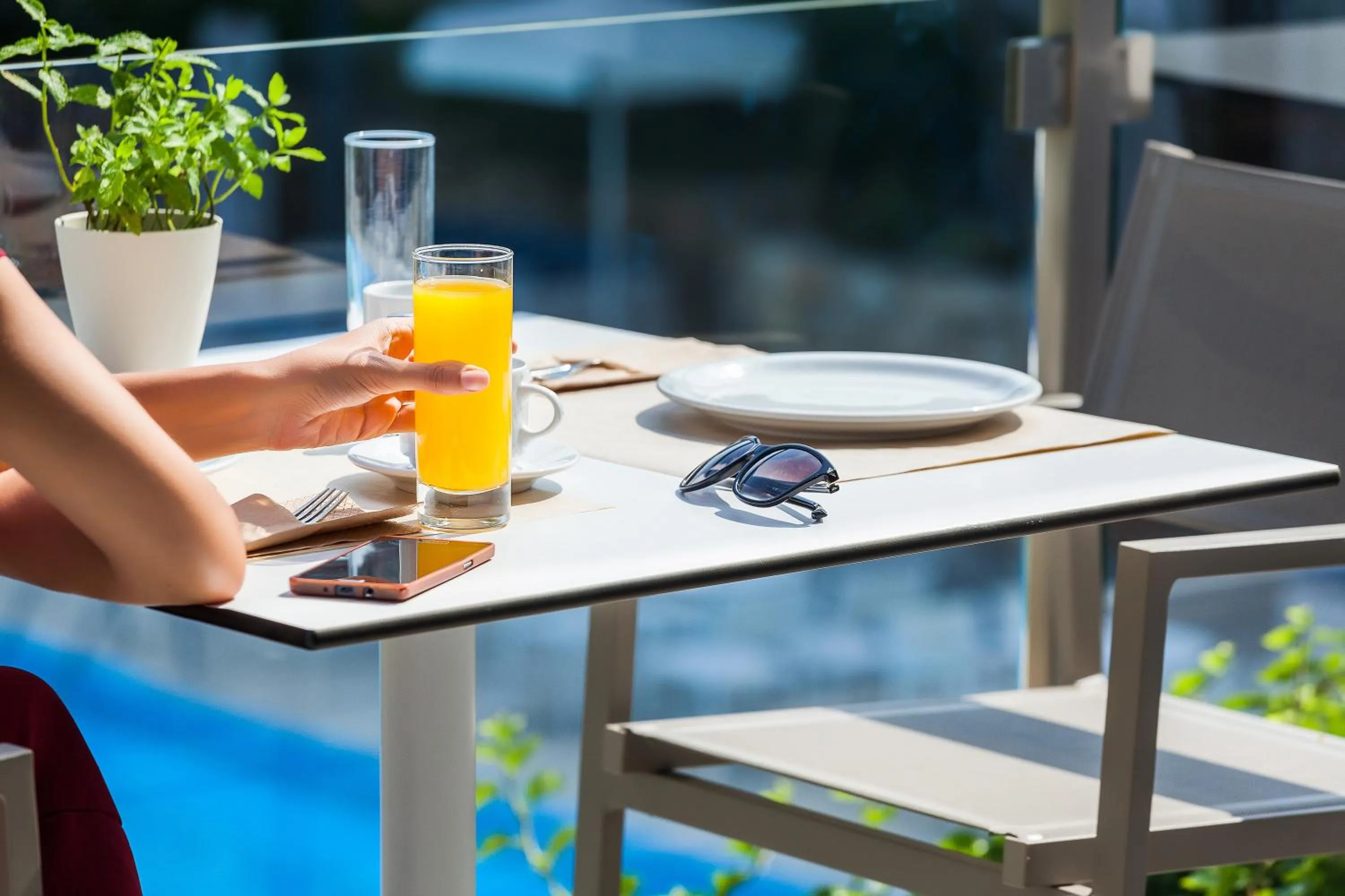 Breakfast in Hotel Kriopigi