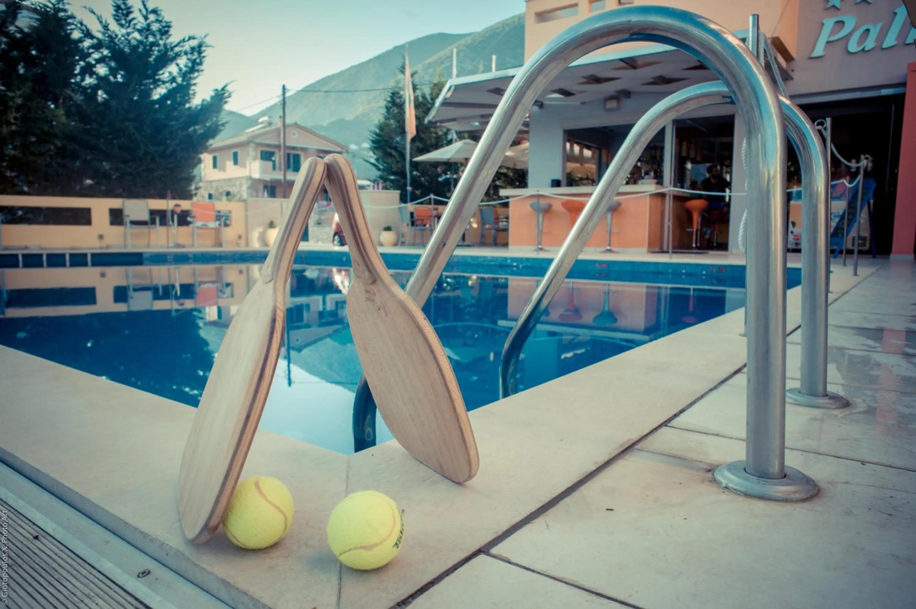 Decorative detail in Palmyra Hotel