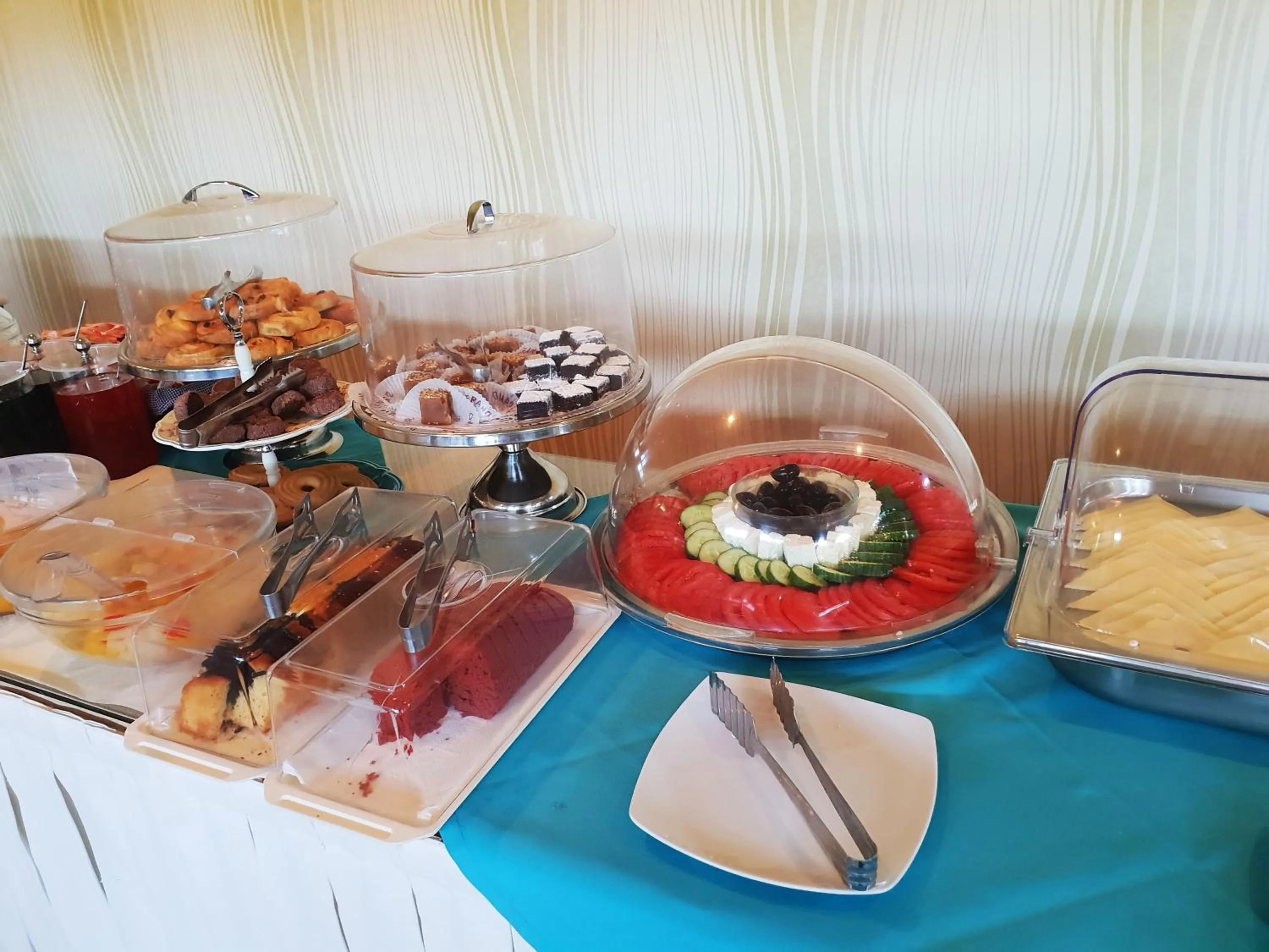 Buffet breakfast in Eleana Boutique Hotel & Blue Infinity