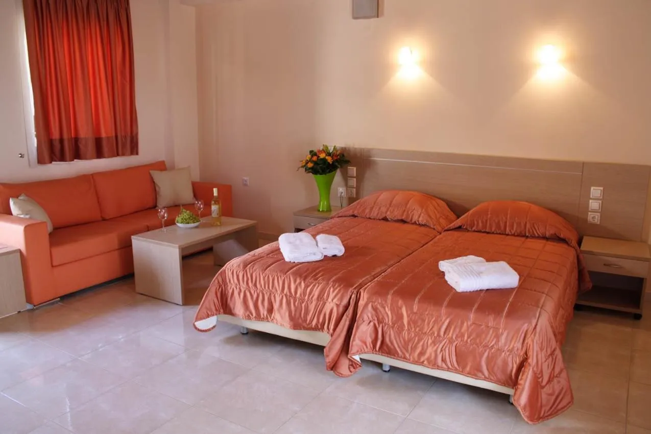 Bedroom, Bed in Eleana Boutique Hotel & Blue Infinity