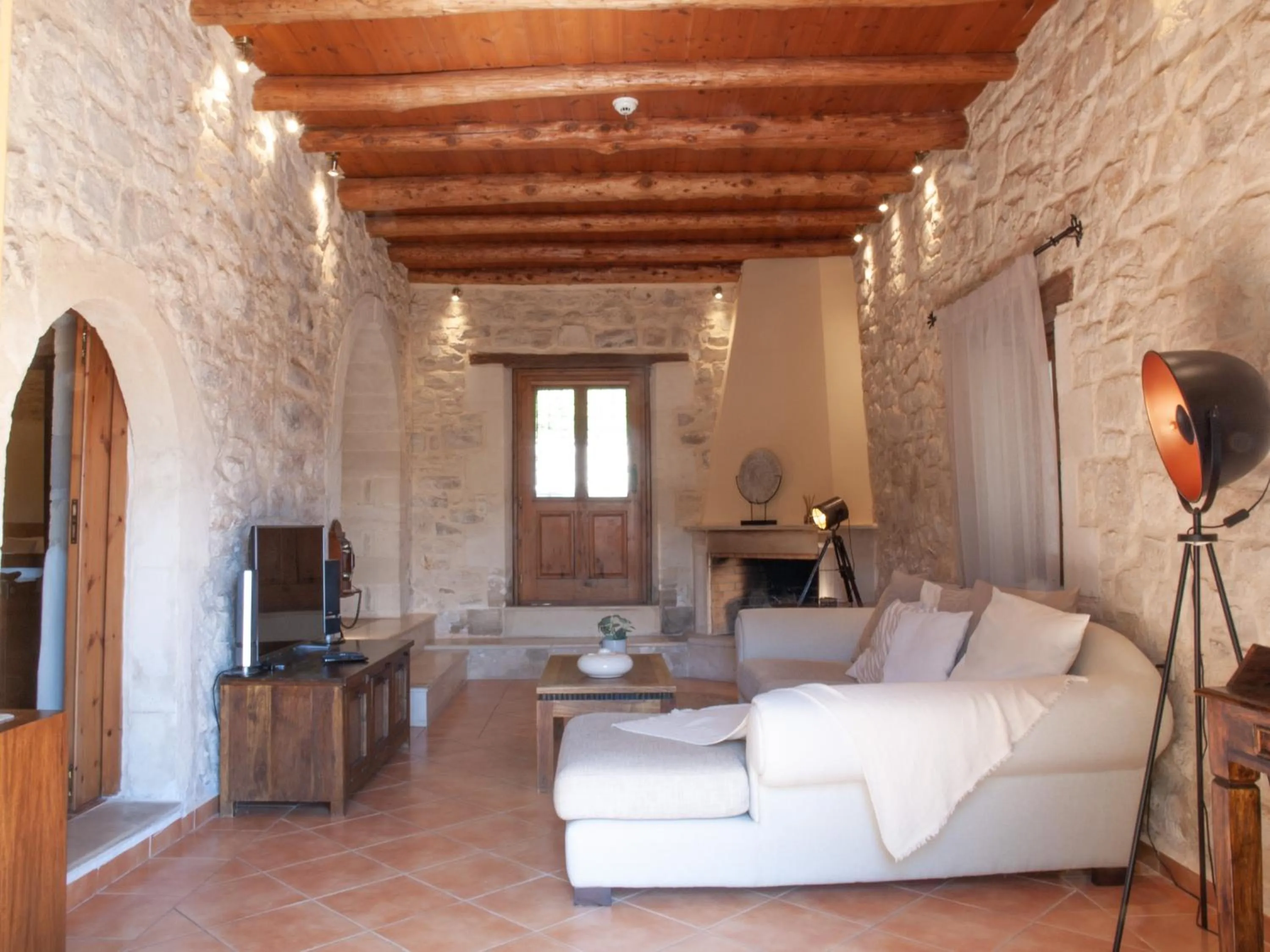 Living room in Arcus Suites