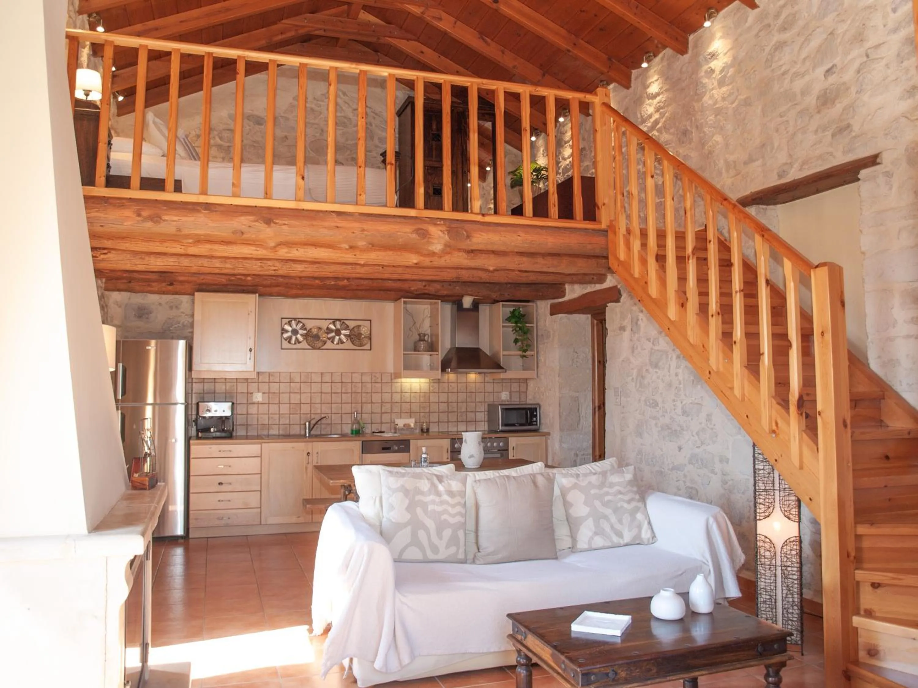 Living room in Arcus Suites