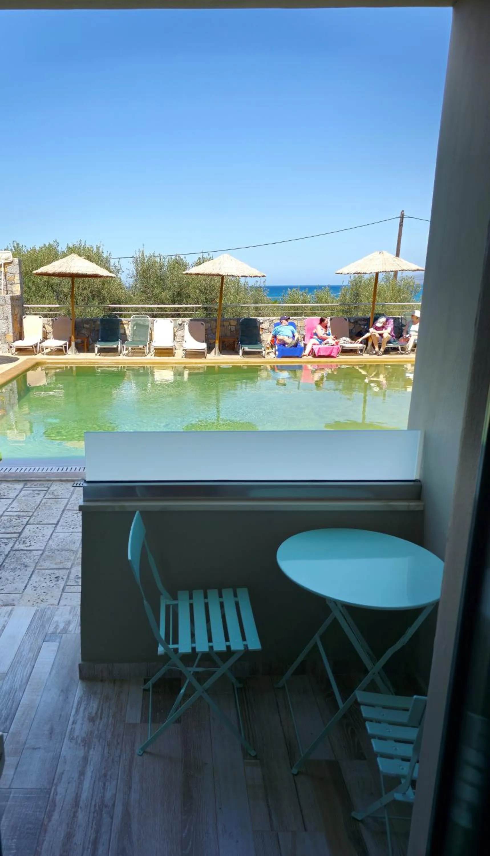 Patio in Dias Hotel & Apts