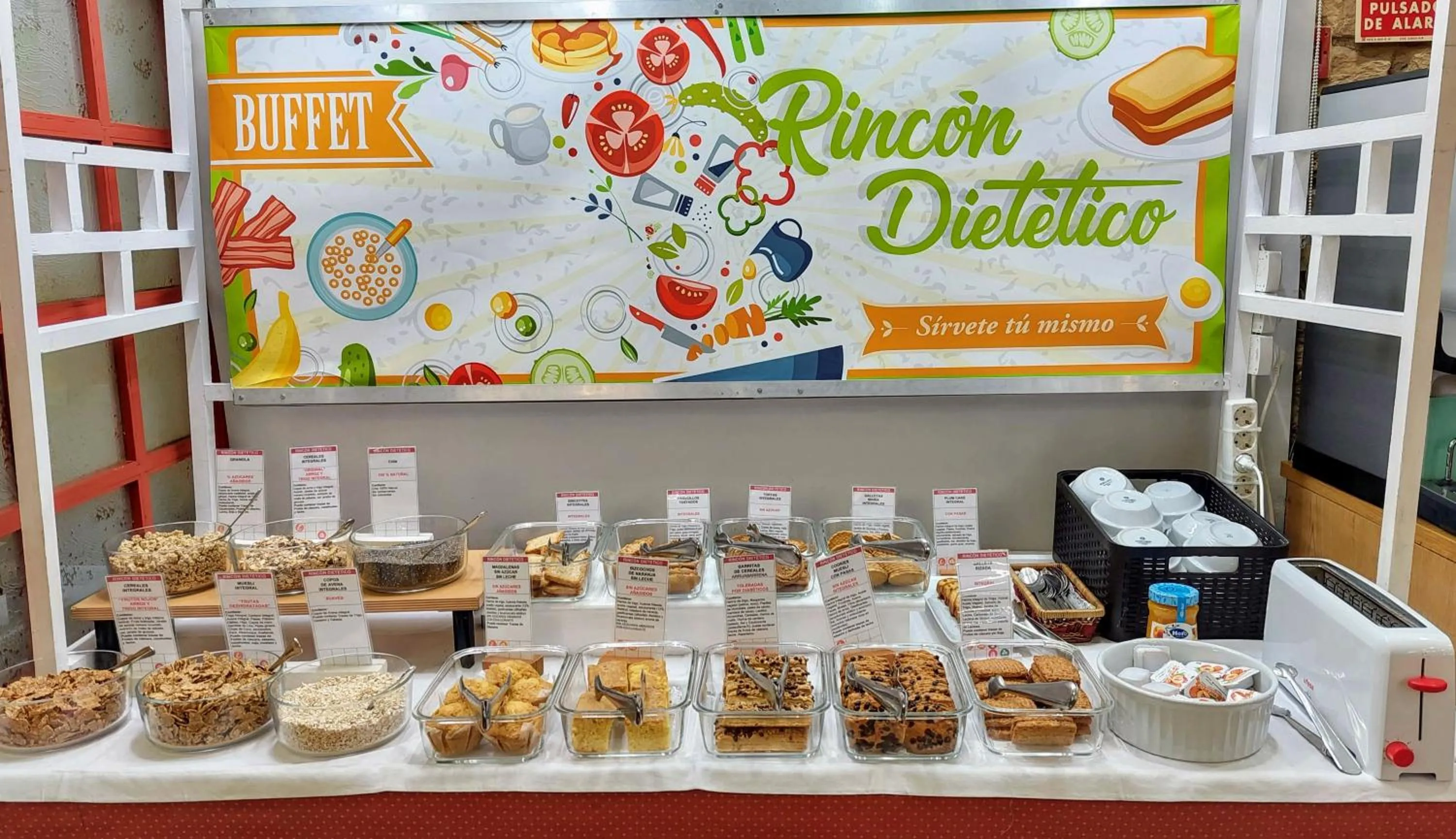 Buffet breakfast in Montreal