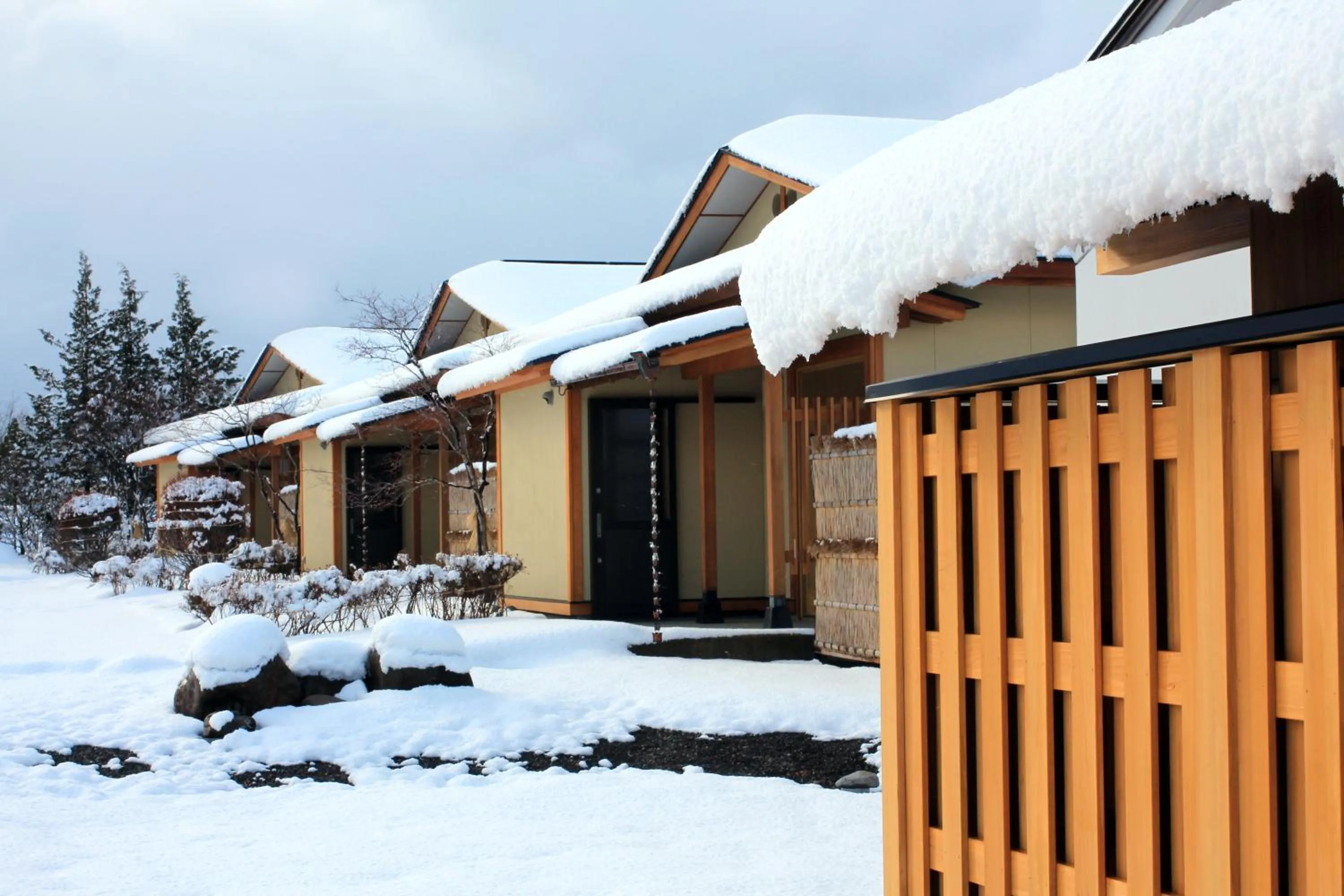 Facade/entrance in Bessou Kakei