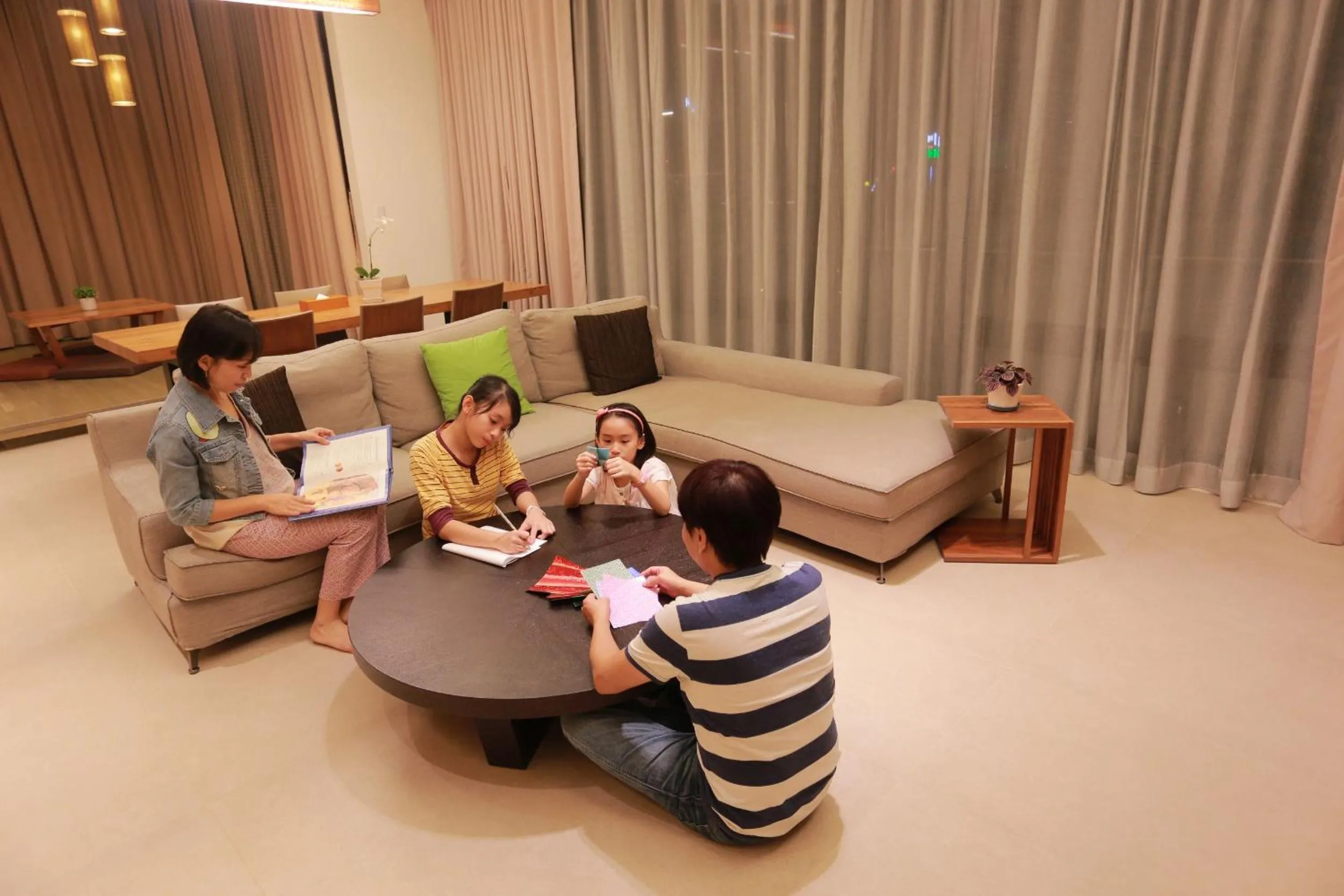 Family in ISPAVITA B&B Resort