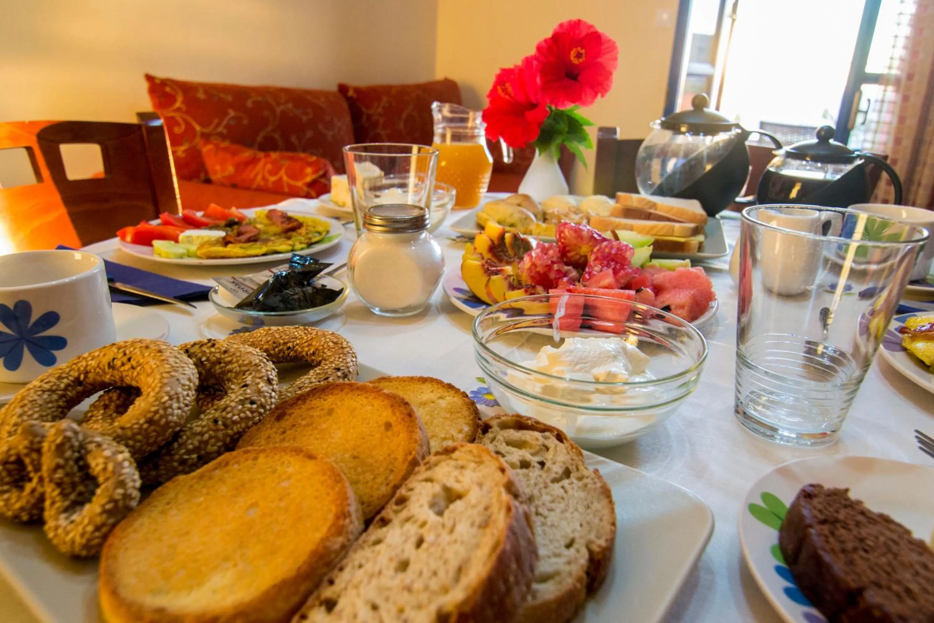 Food and drinks in Alkioni Hotel