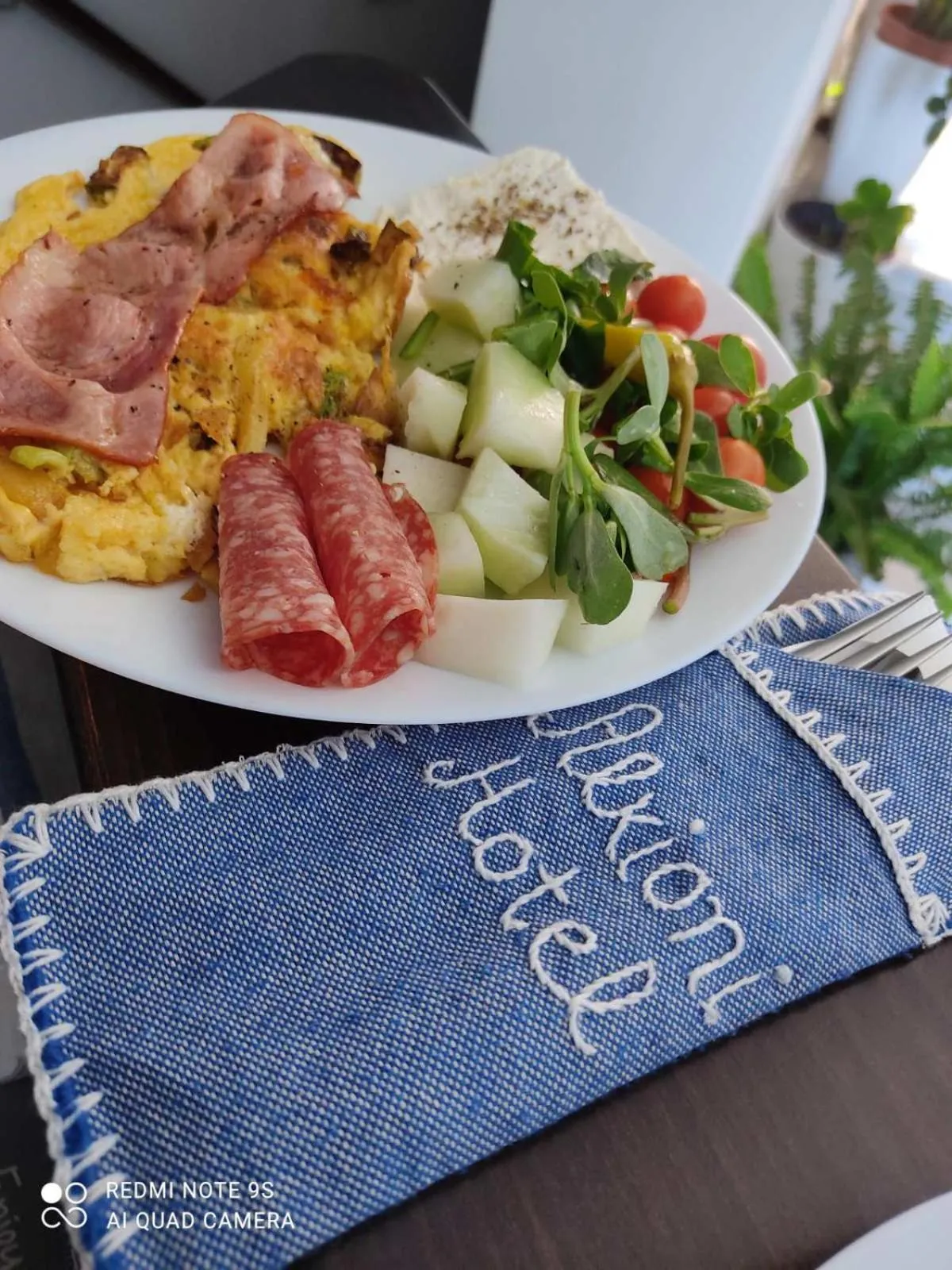 Breakfast in Alkioni Hotel