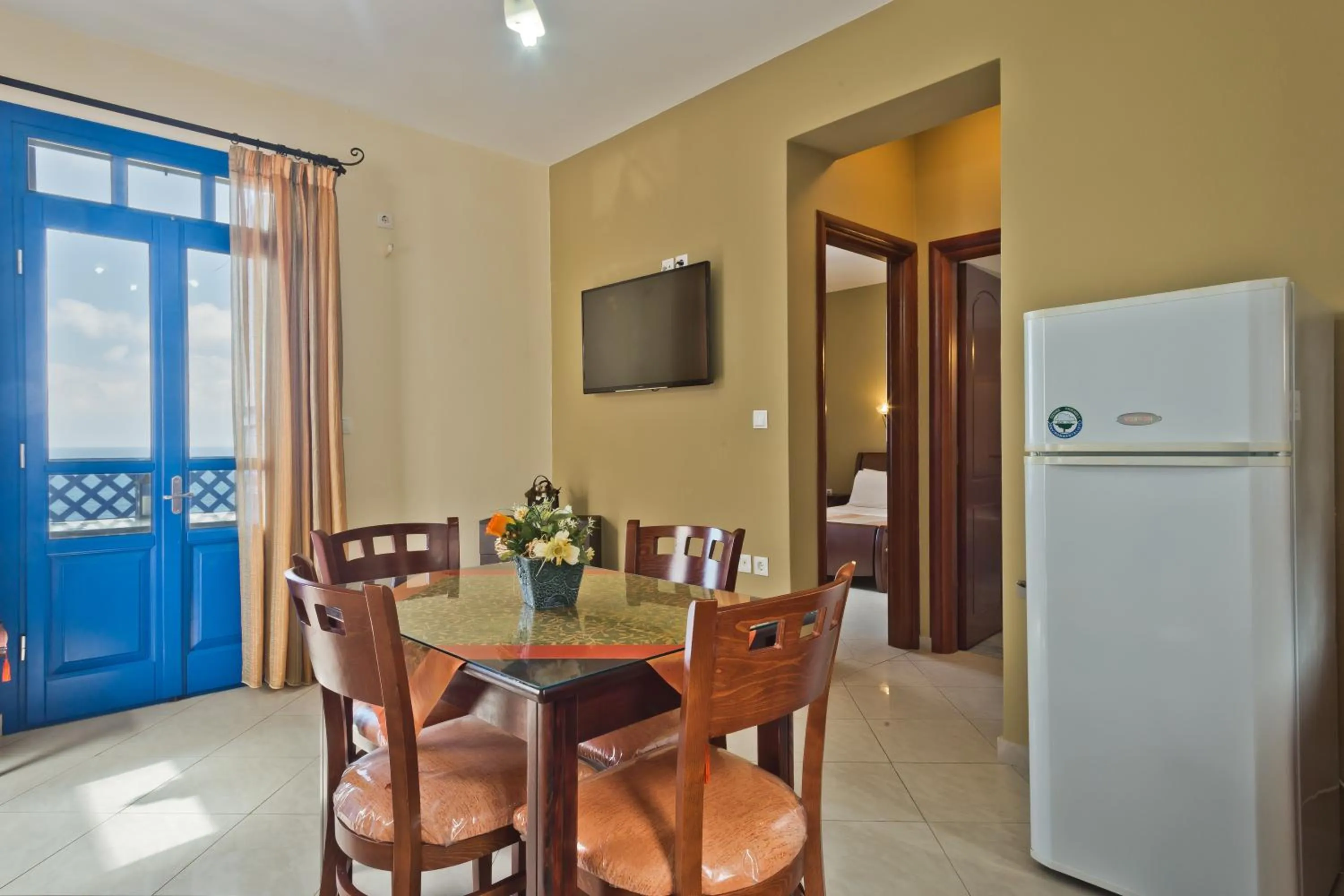 Seating area in Alkioni Hotel