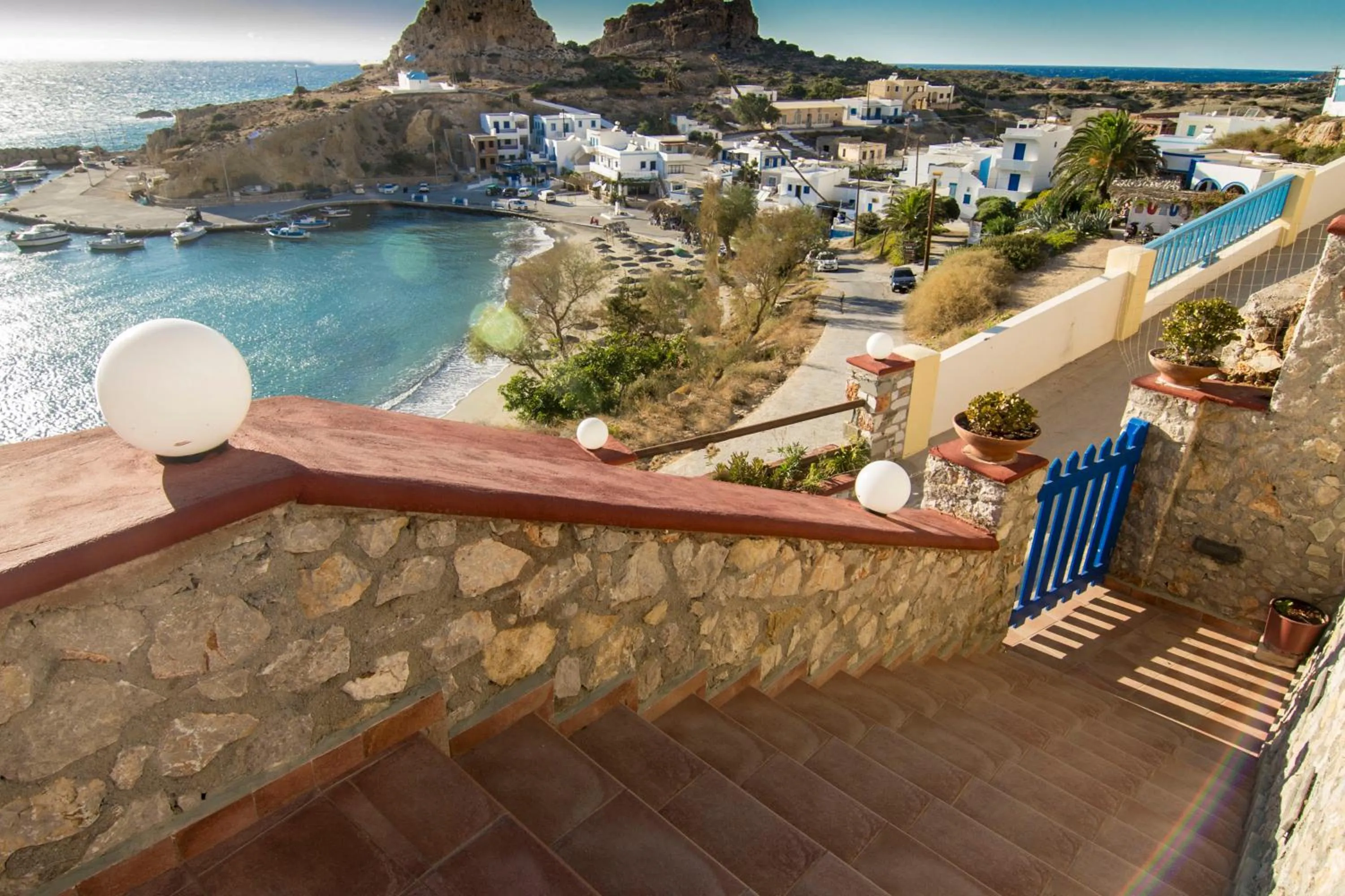 Patio in Alkioni Hotel