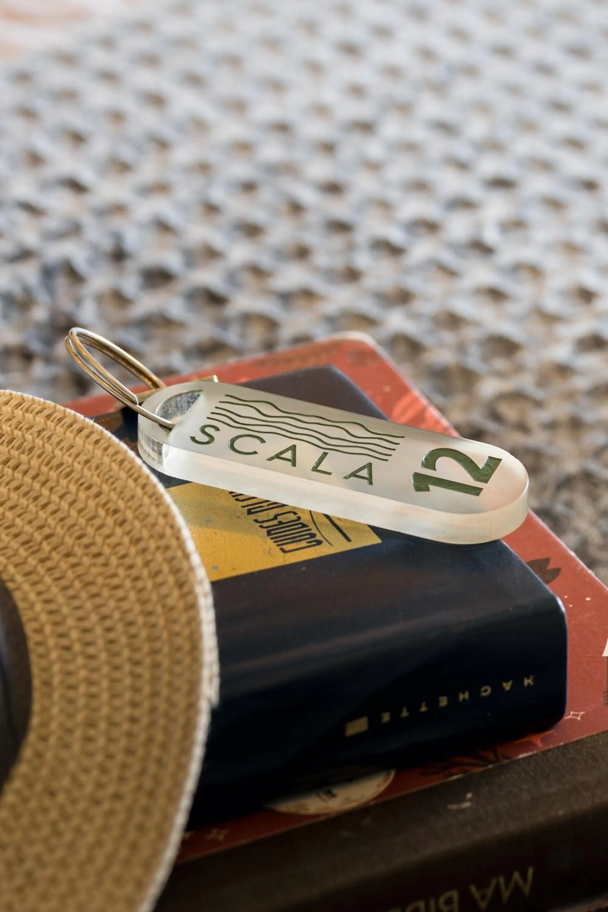 Decorative detail in Scala Apartments