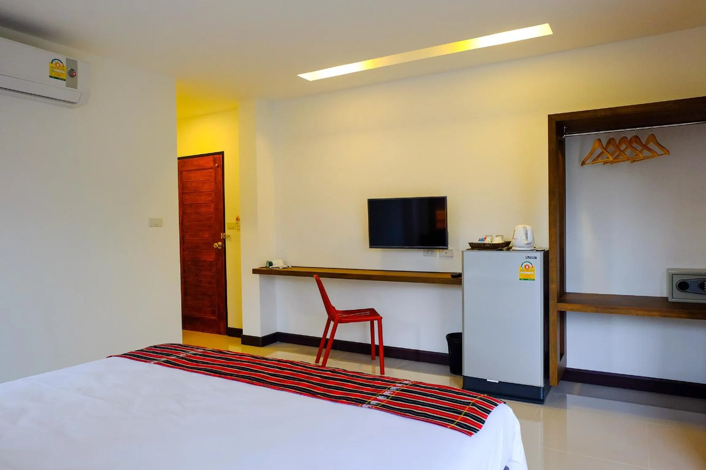 Decorative detail, Bed in The Umbrella House