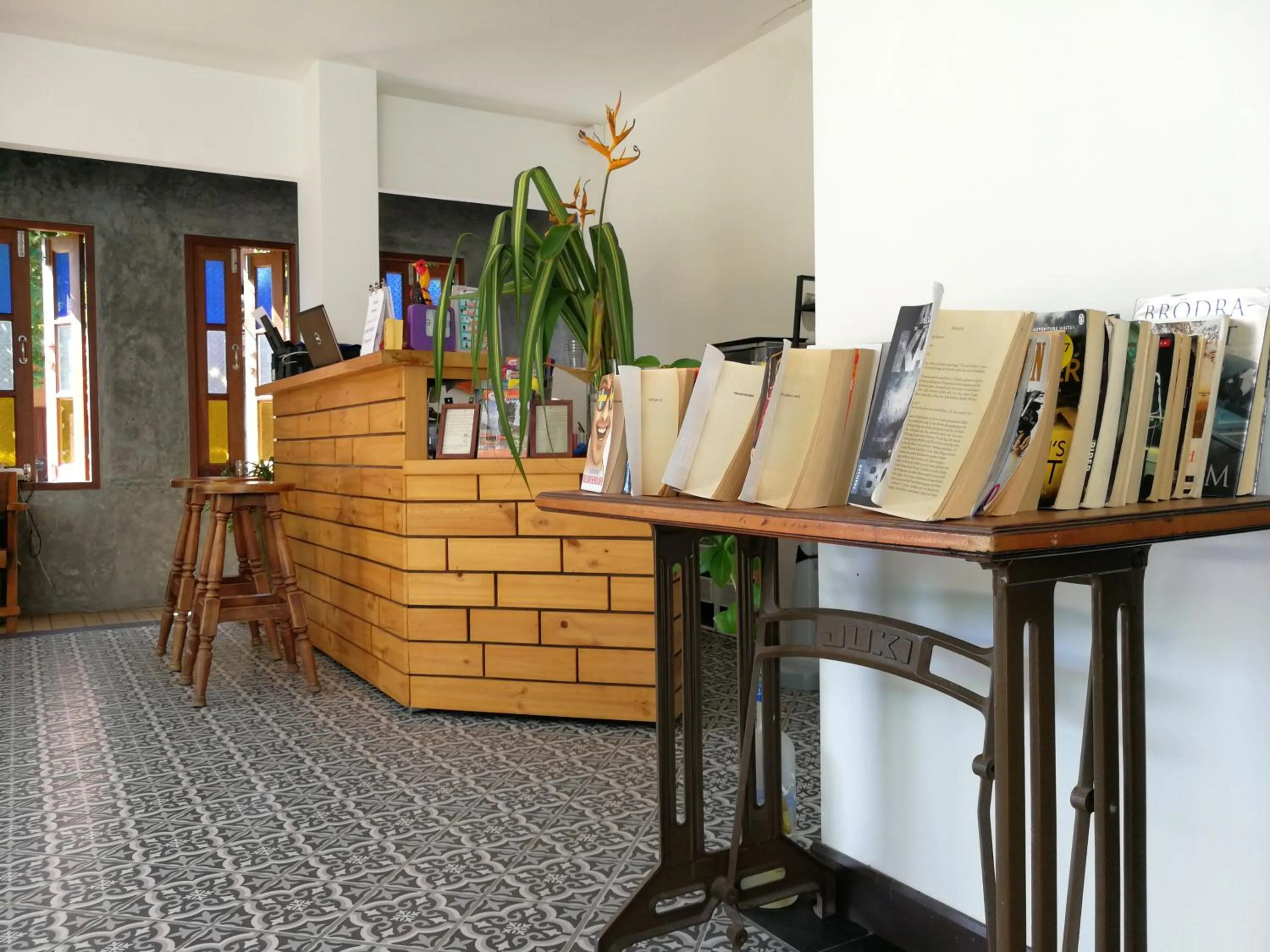 Lobby or reception in The Umbrella House