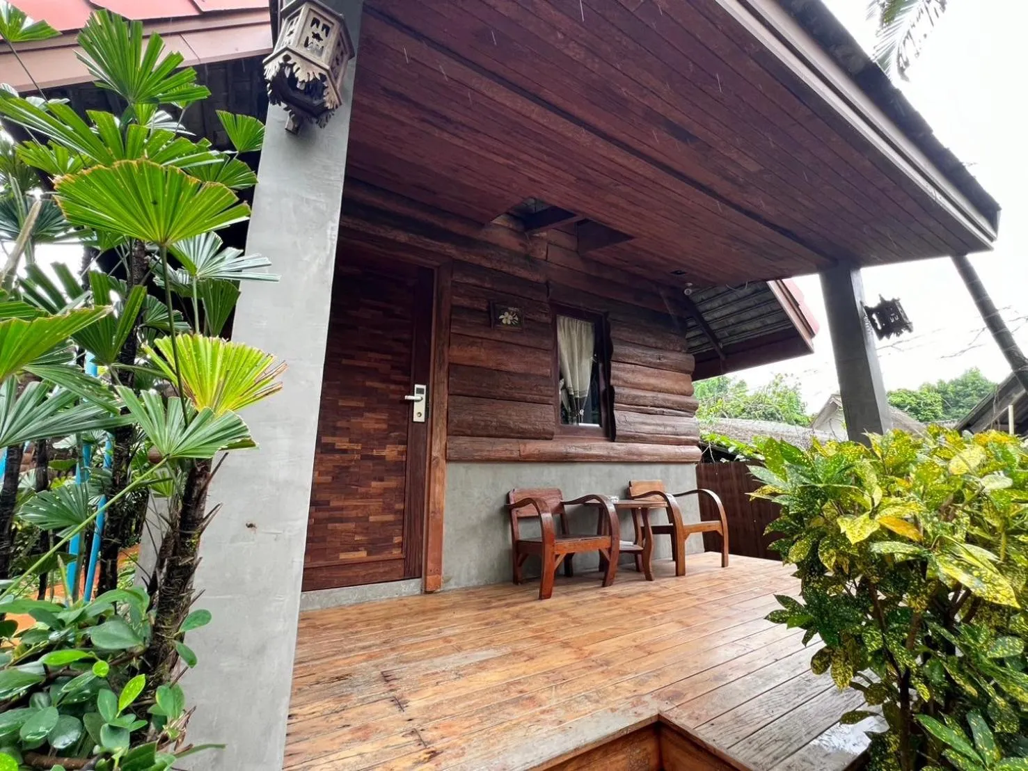 Balcony/Terrace in Yotaka@Pai